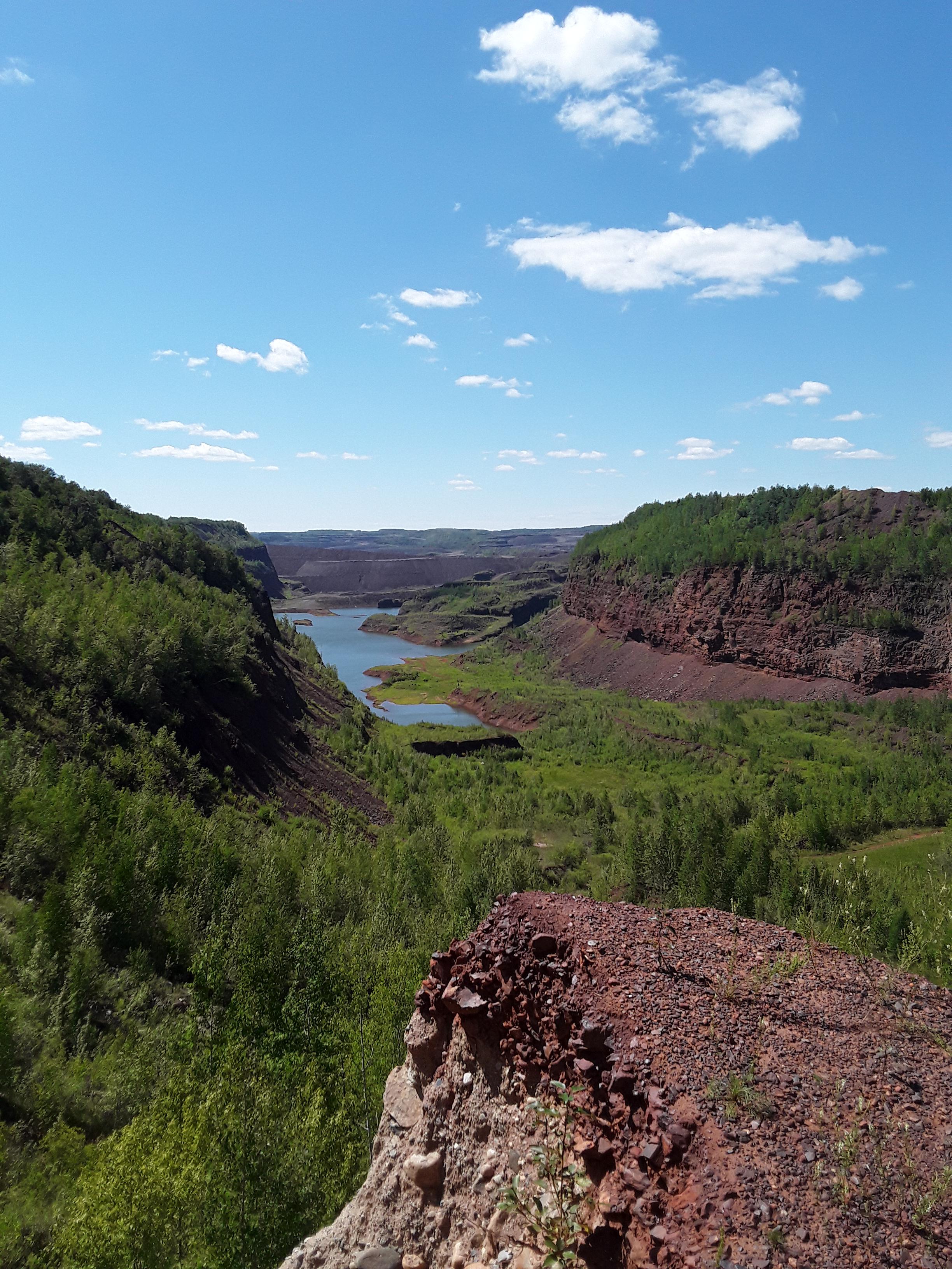 Open pit mine in Minnesota. r/pics