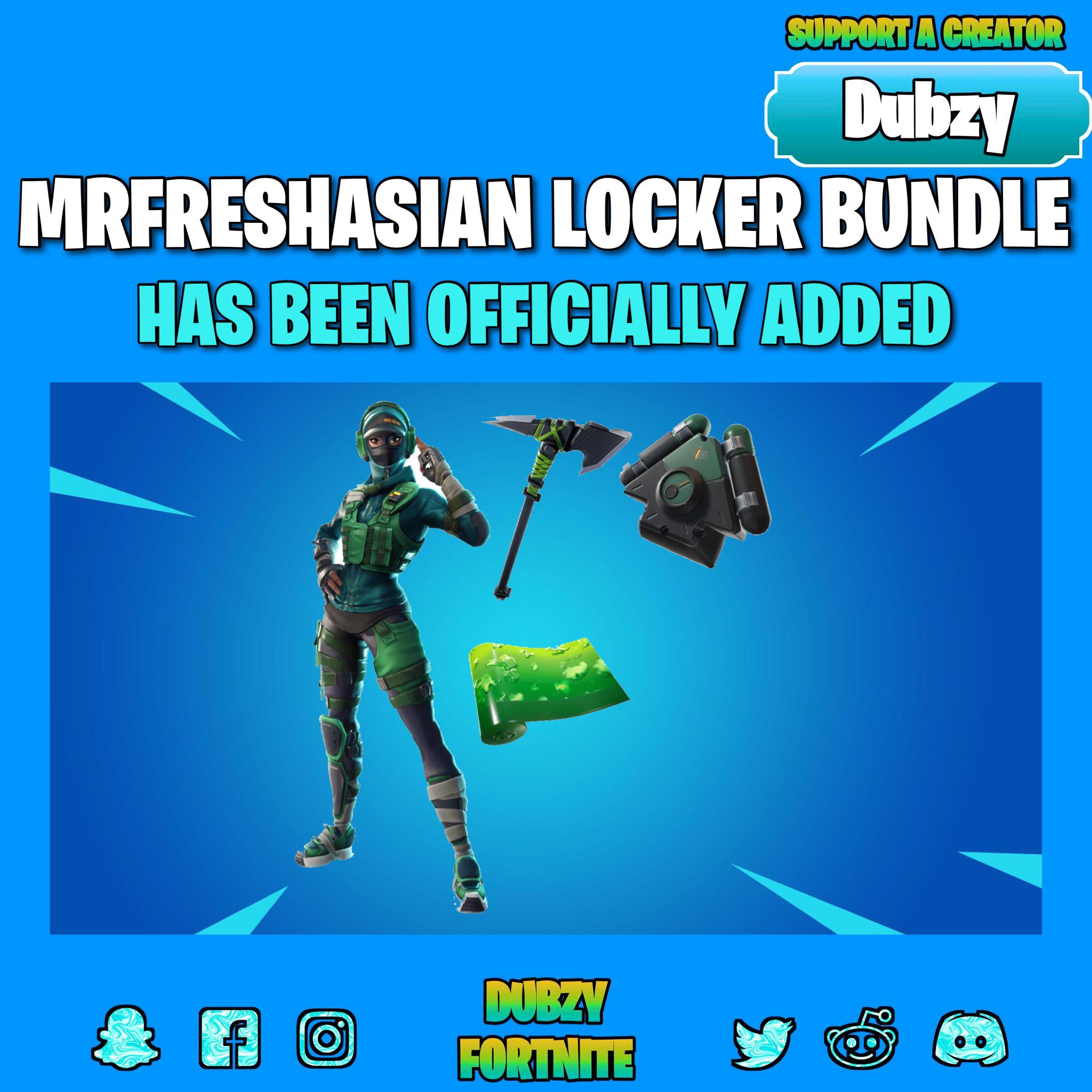 The MrFreshAsian Locker Bundle has been officially added! MrFreshAsian