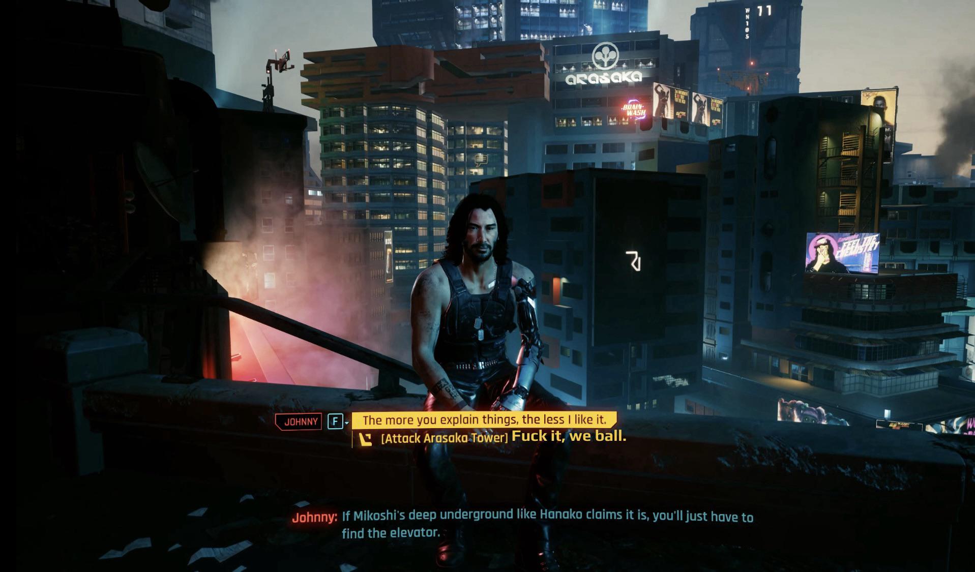 Finally unlocked the secret ending. r/cyberpunkgame