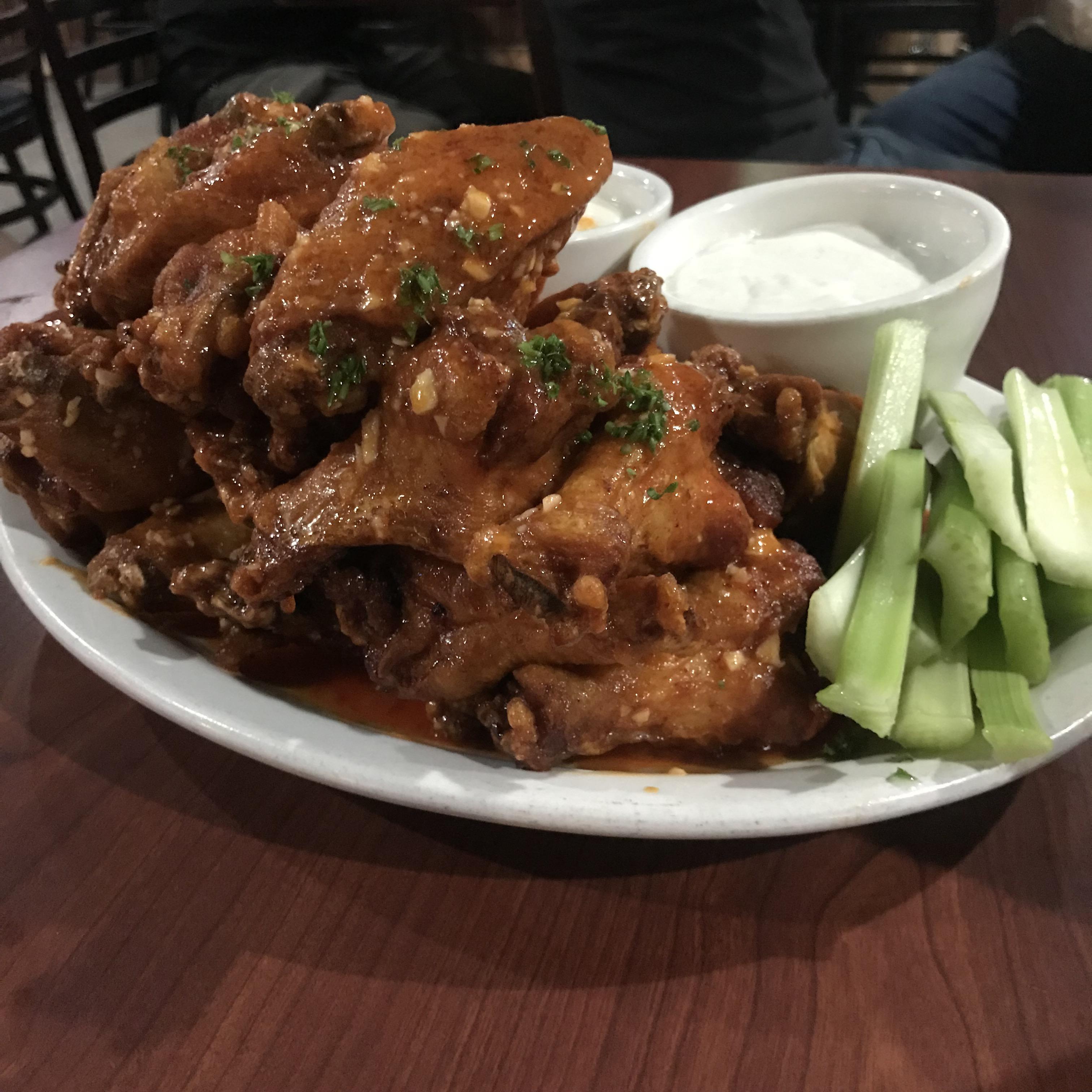Best Garlic Buffalo Wings I’ve Ever Had r/FoodPorn
