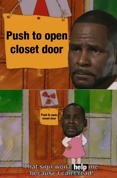 The real reason he was Trapped in the Closet r/memes