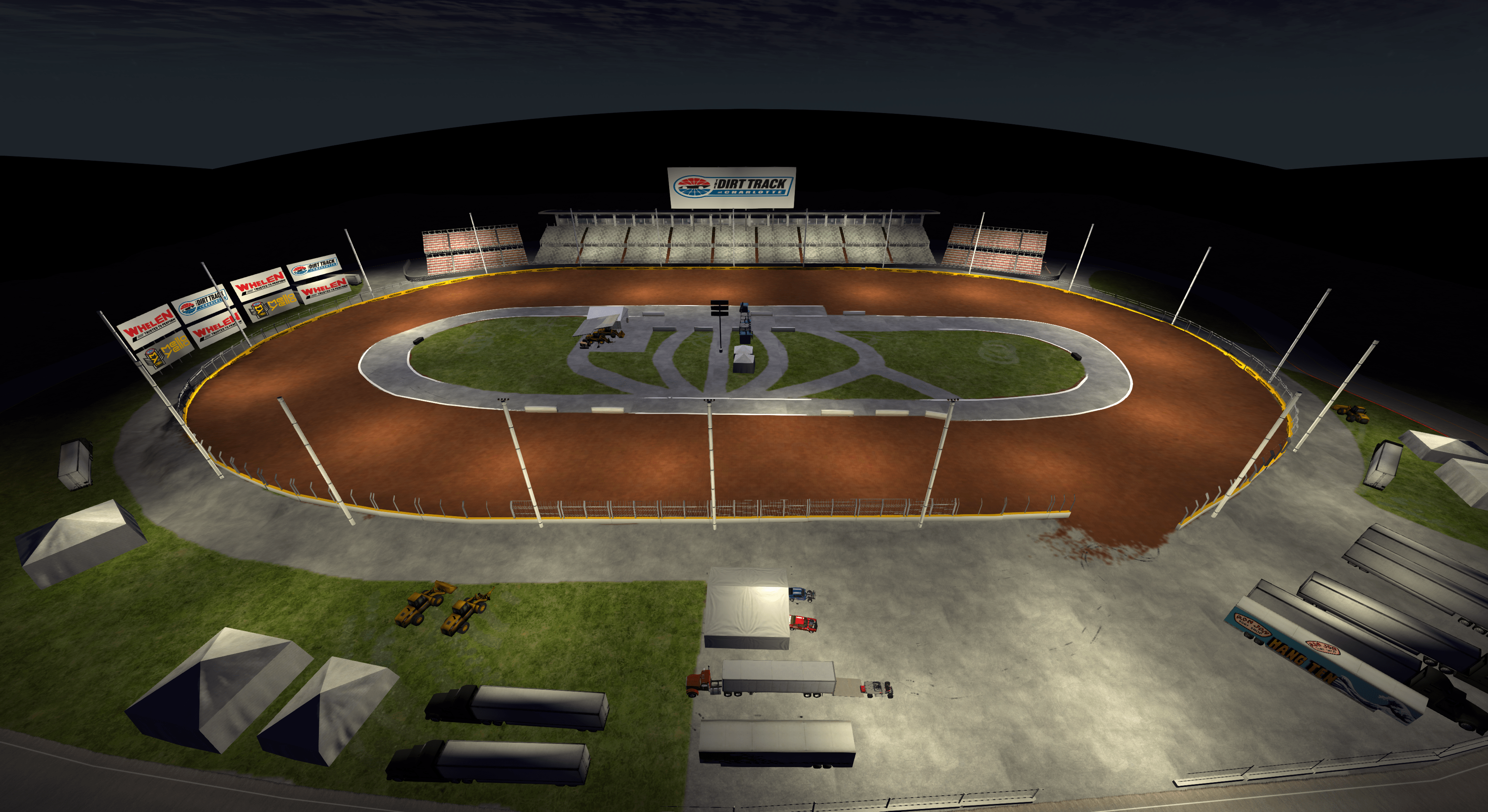 Charlotte Dirt Track Schedule 2024 I remade the Charlotte dirt track into a real race track. r/BeamNG