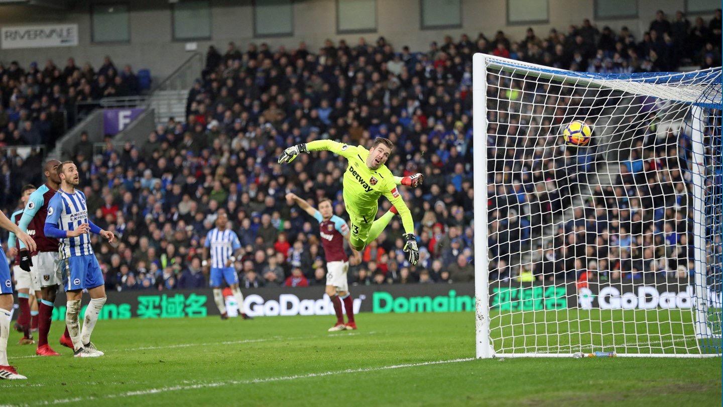 PsBattle Goal keeper watches the ball find the back of the net r