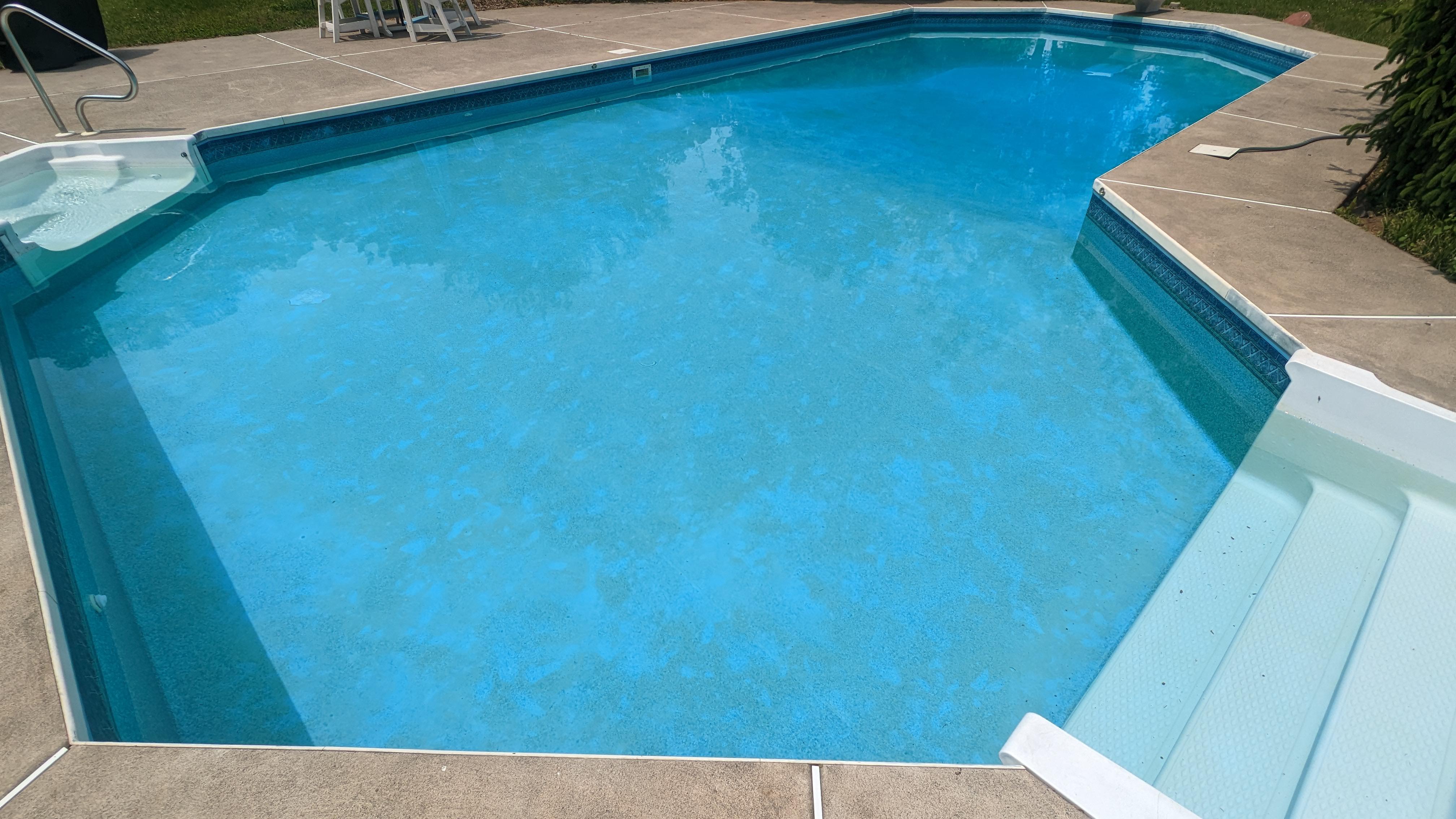 Organic Stains on Vinyl Liner r/pools