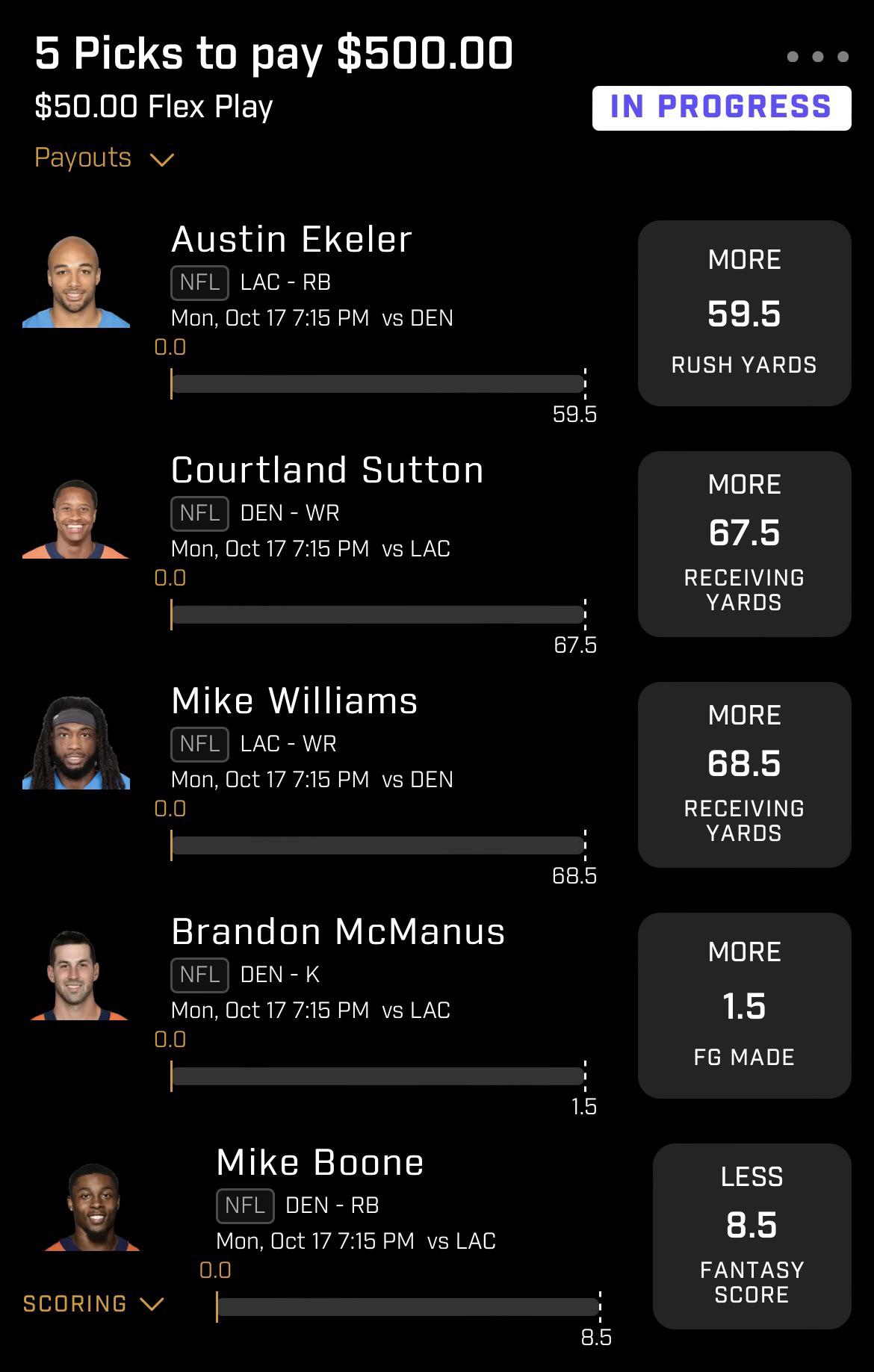 My picks for tonight! What do y’all think? r/PrizePicks