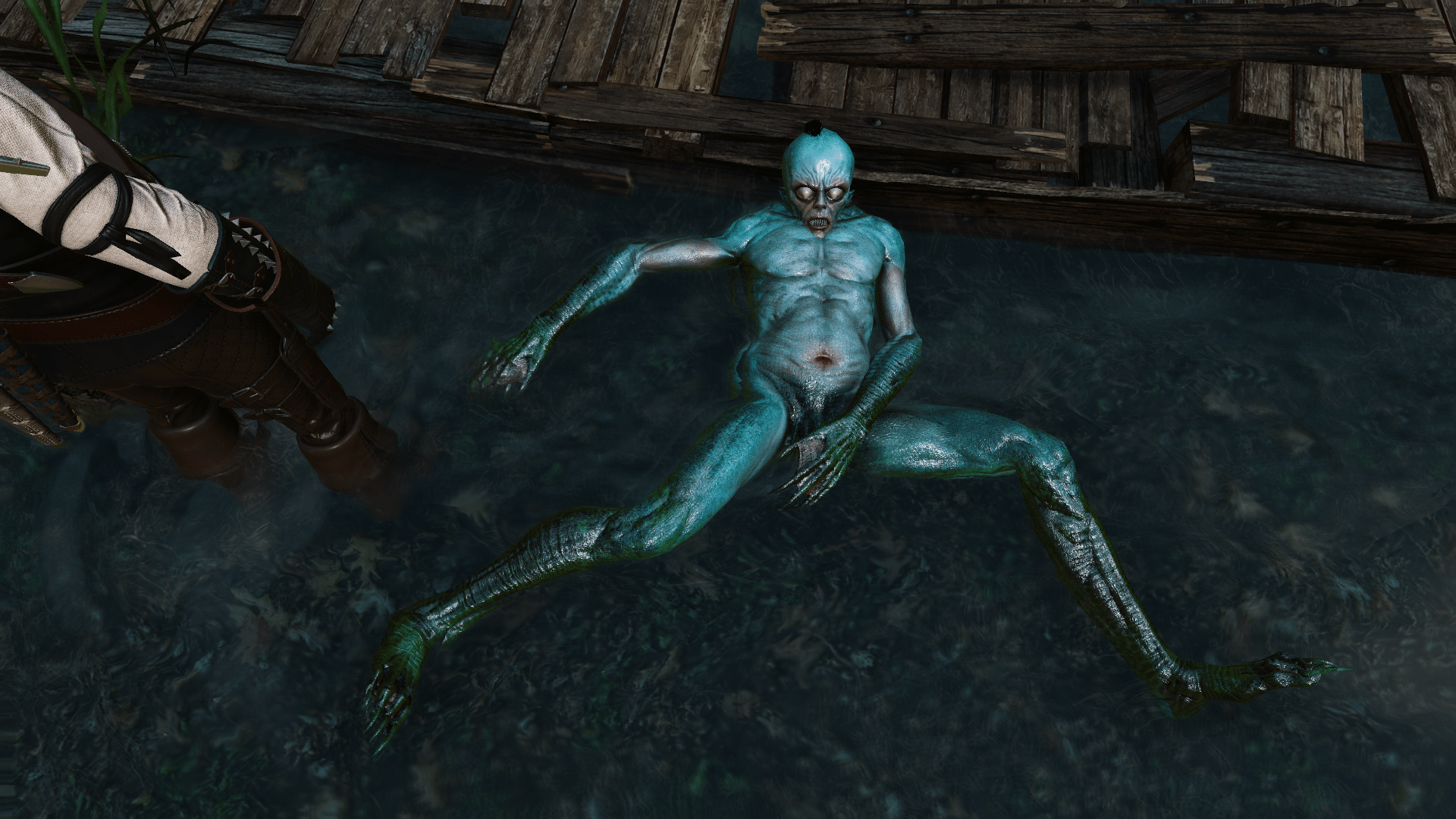 Witcher Drowner That translation thing is pretty interesting, especially with the drowned dead