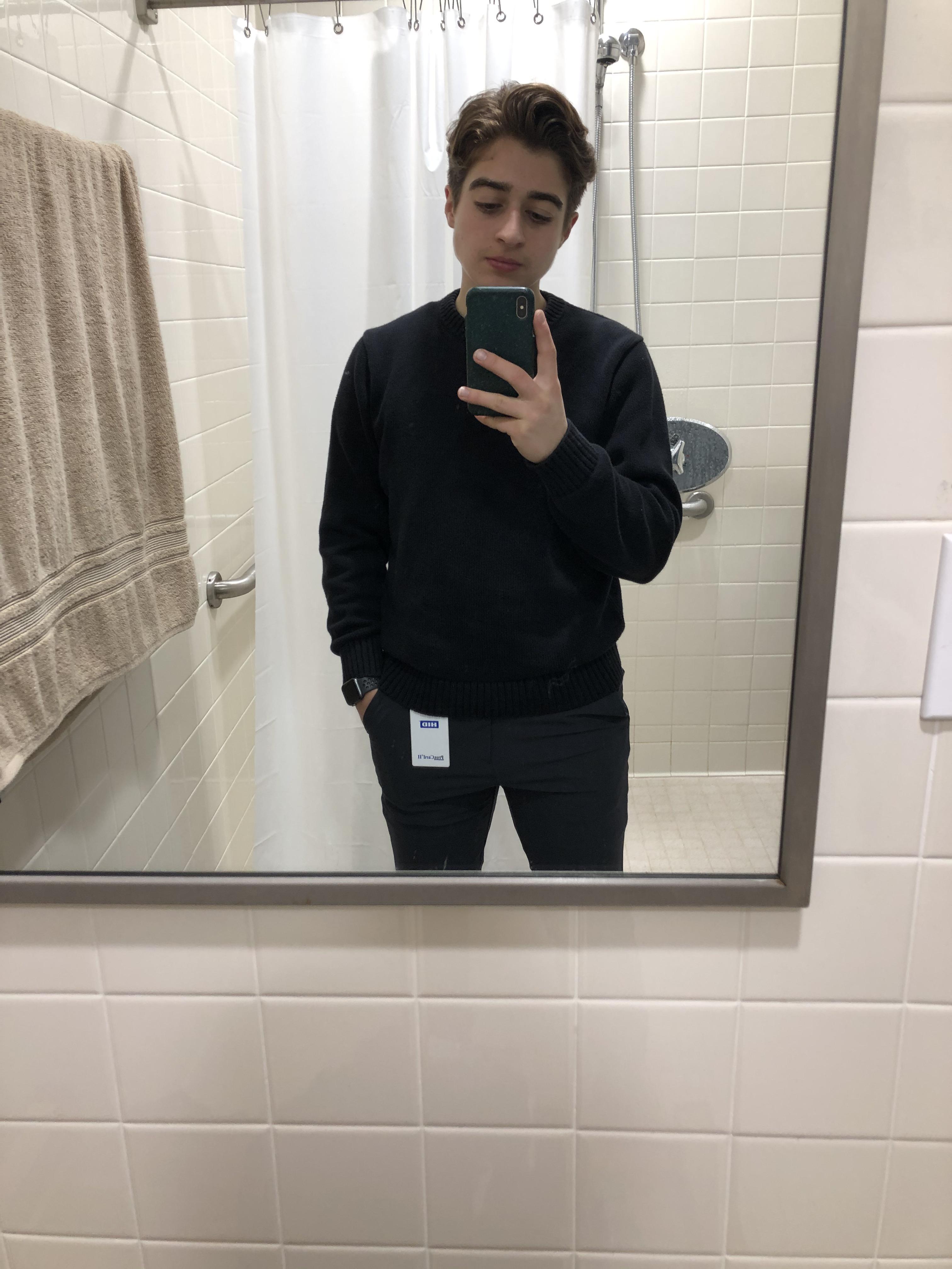 Just started my first postgrad big boy job! r/FTM_SELFIES