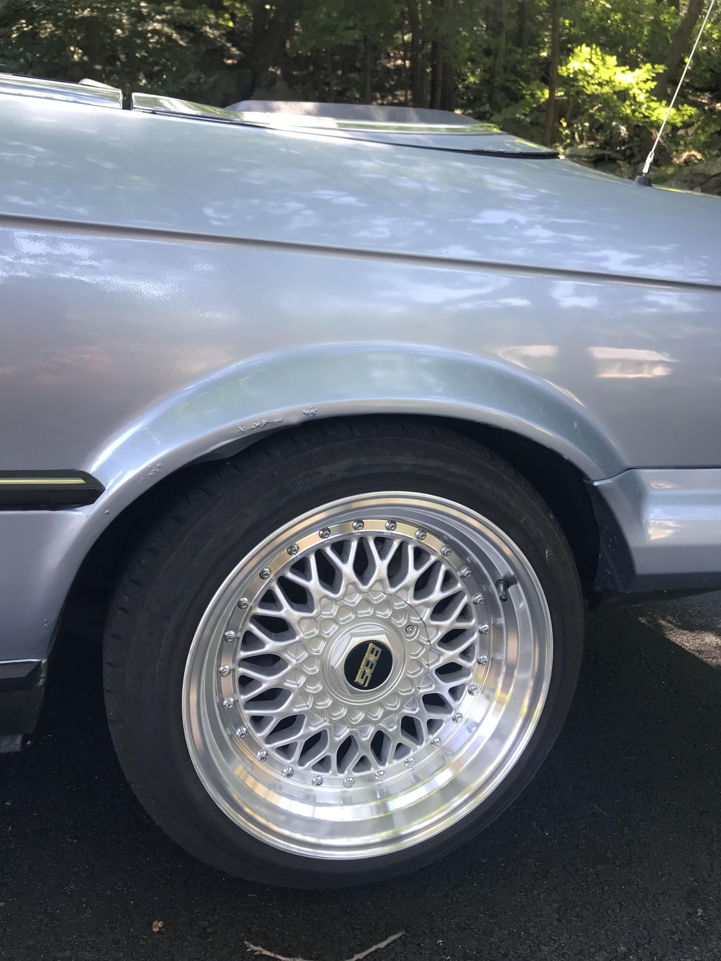 what’s the best way to fix up these rust bubbles on my fender? is it