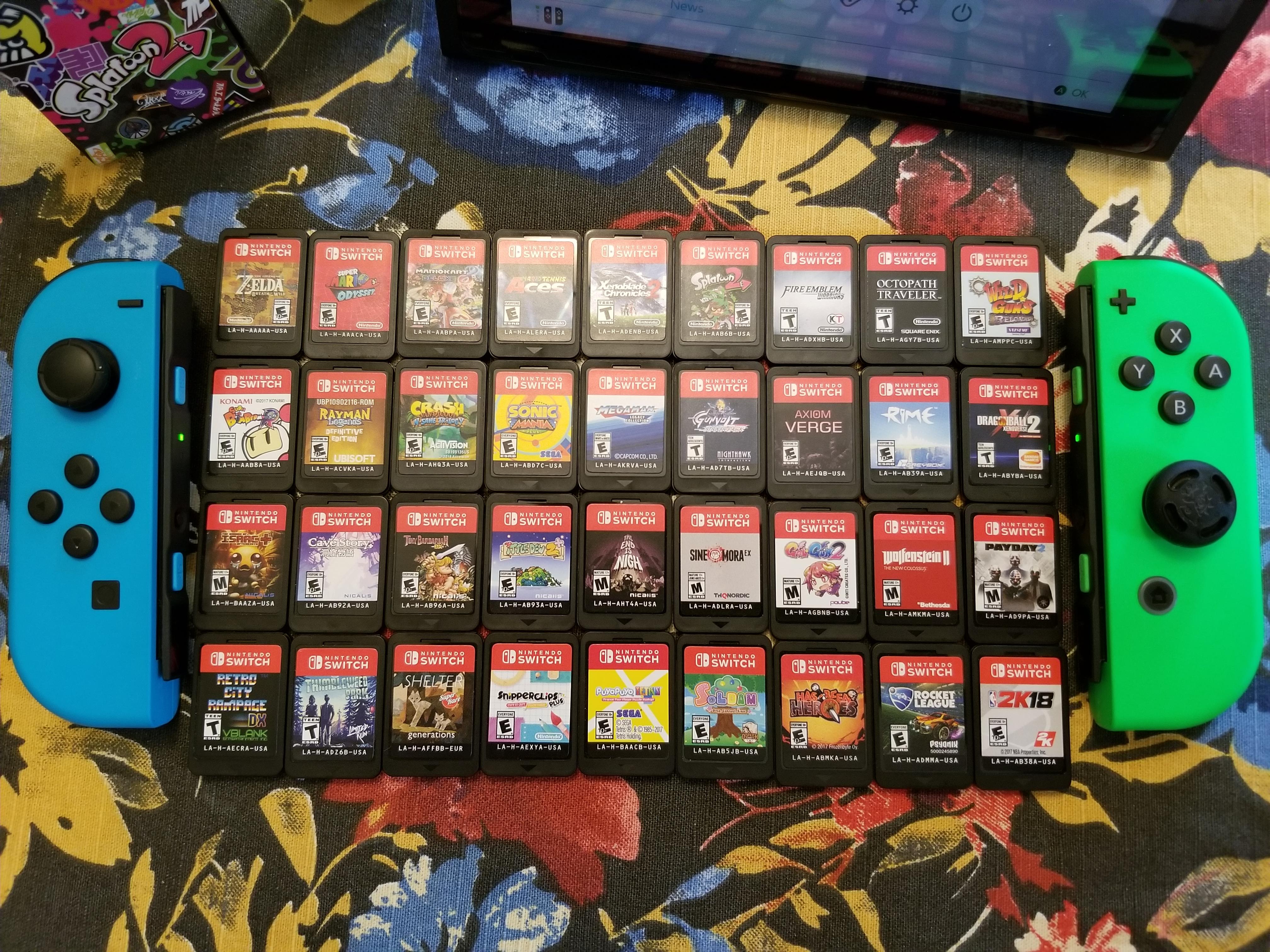 First 36 games!this was yesterday... bought 37 today... NSCollectors
