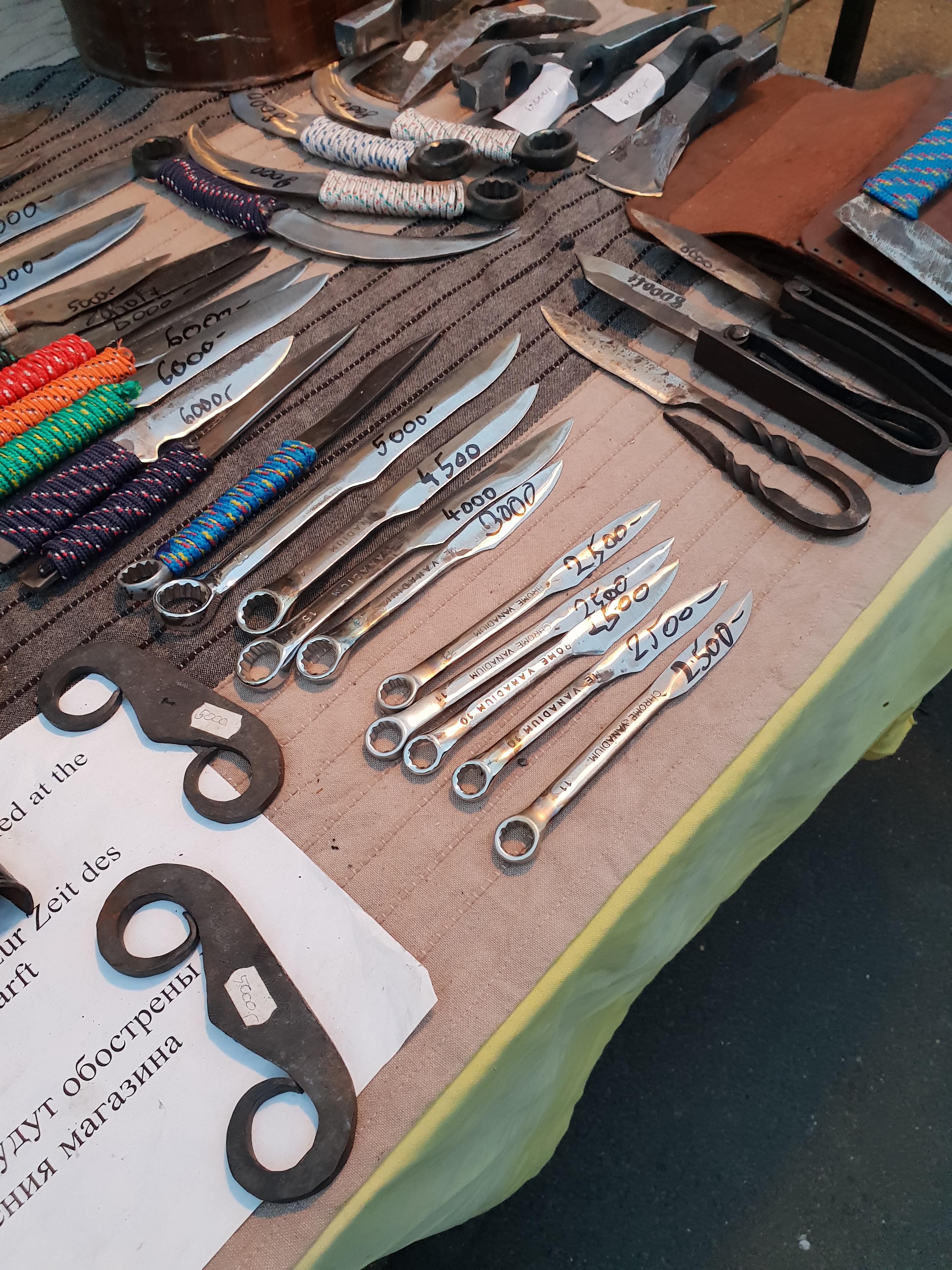 Saw these beautiful knife wrenches for sale at a fair r/Scrubs