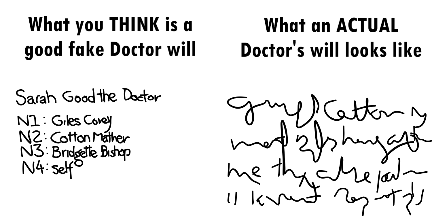 How to make a convincing fake Doctor will TownofSalemgame