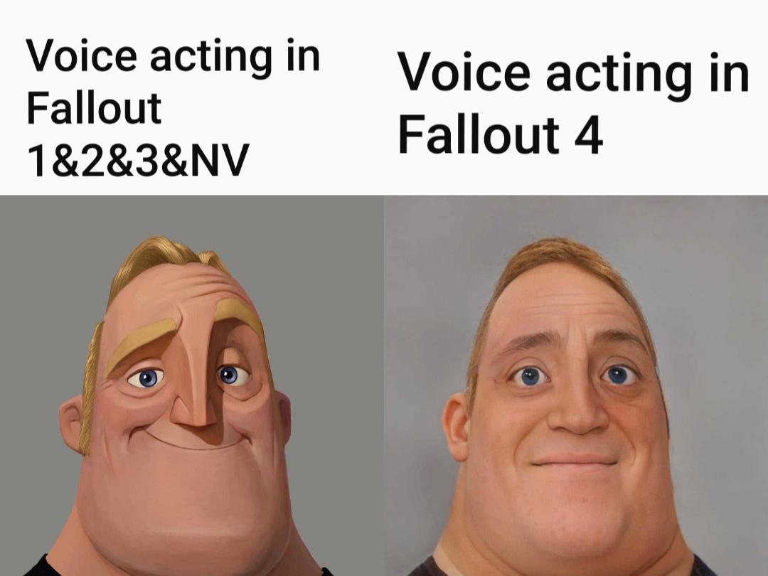 Nick Valentine's voice actor actually did a great job r/NewVegasMemes