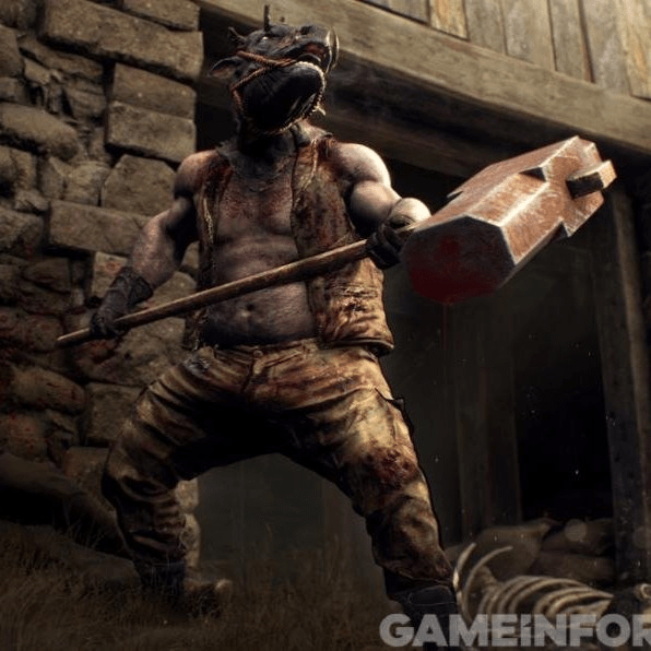 Bull head, big hammer enemy in RE4 Remake seems familiar hmmmmmmmm r