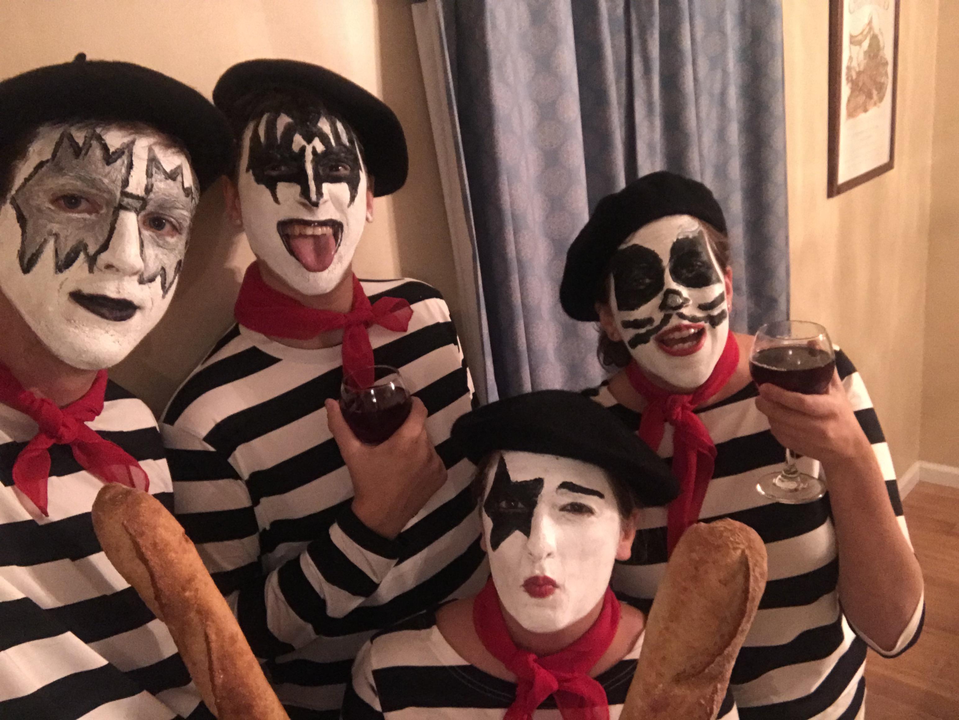 “Oui want to rock n’ roll all night” Our French Kiss costume r/pics