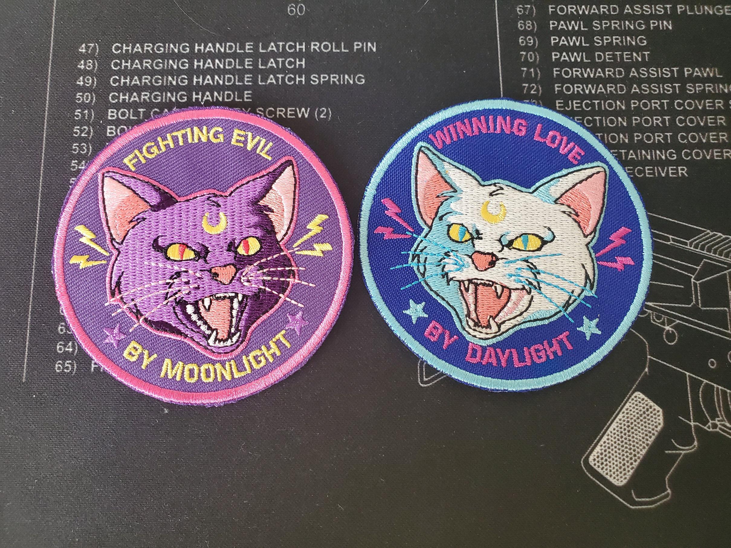 Rate my new rifle bag patches r/ar15