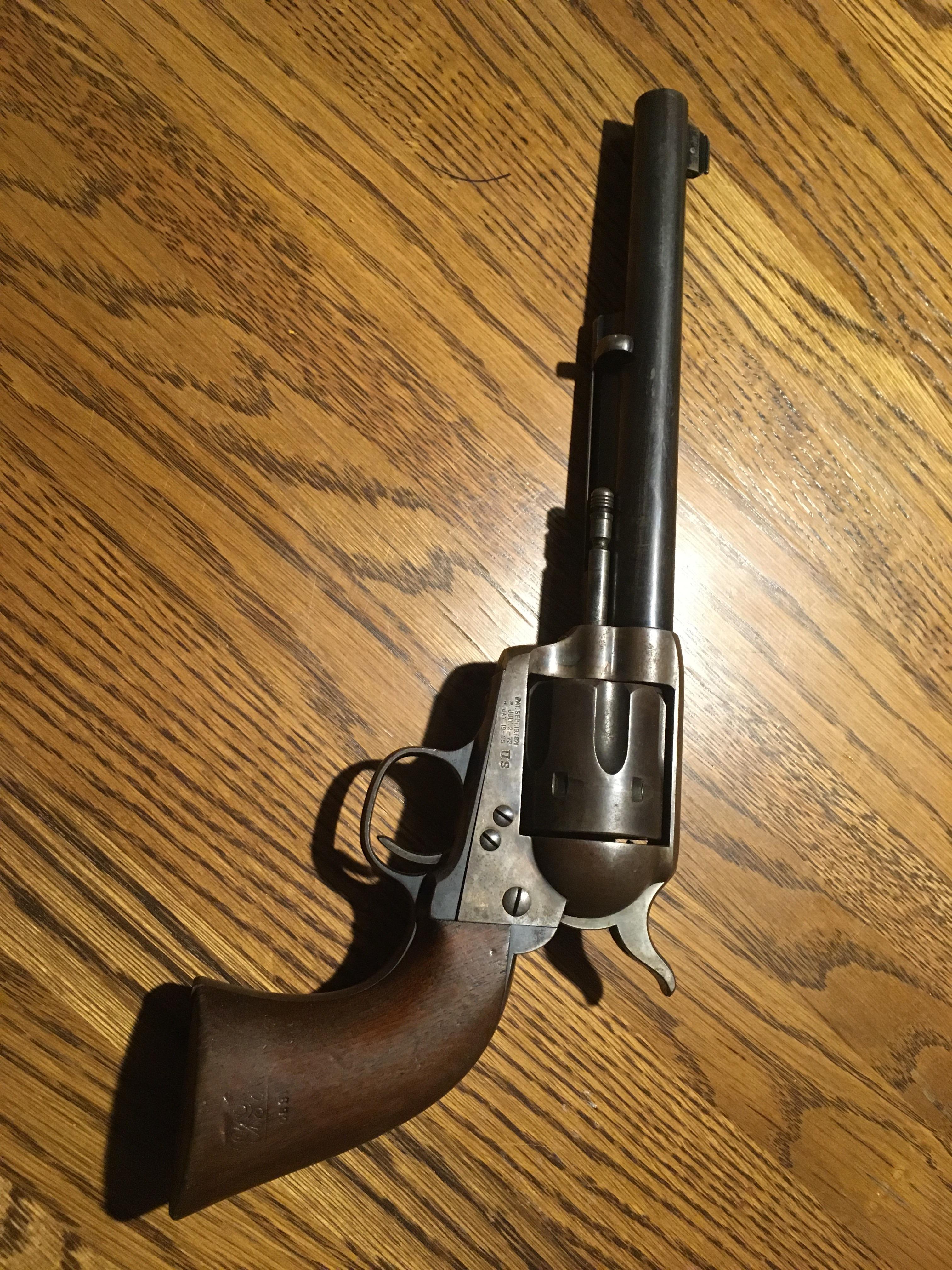 Wheel Gun Wednesday 1890 Colt SAA r/guns