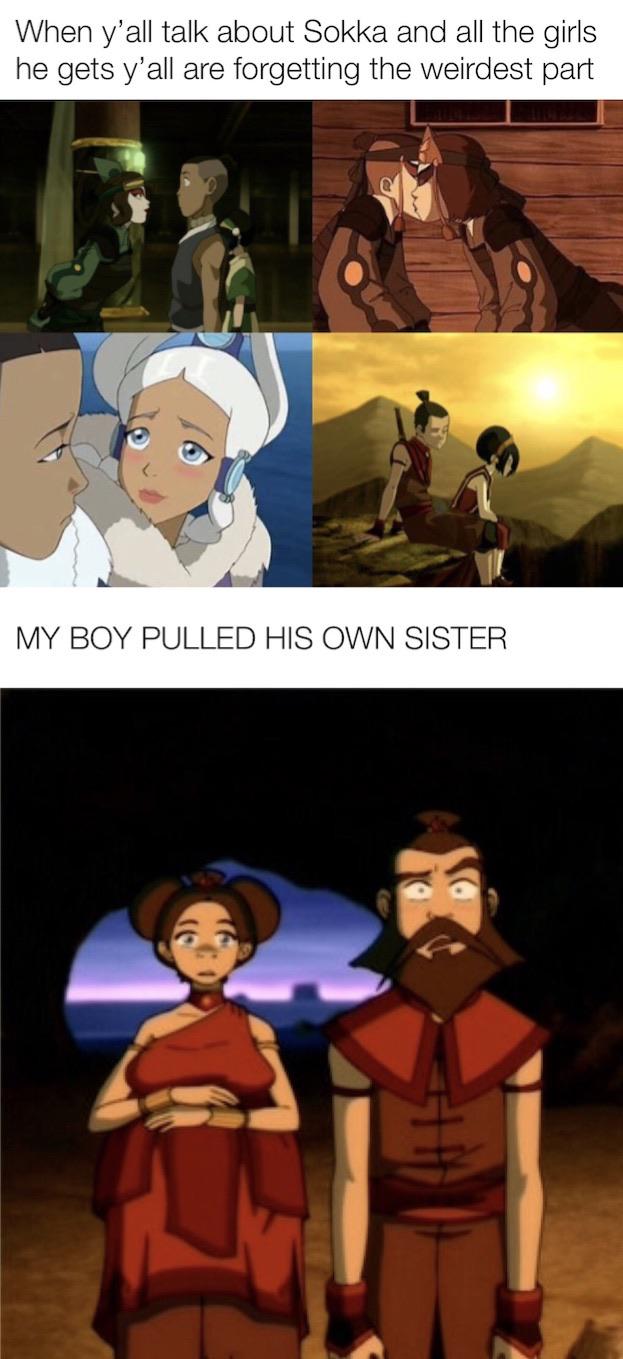 Sokka’s was the Master back bender r/TheLastAirbender