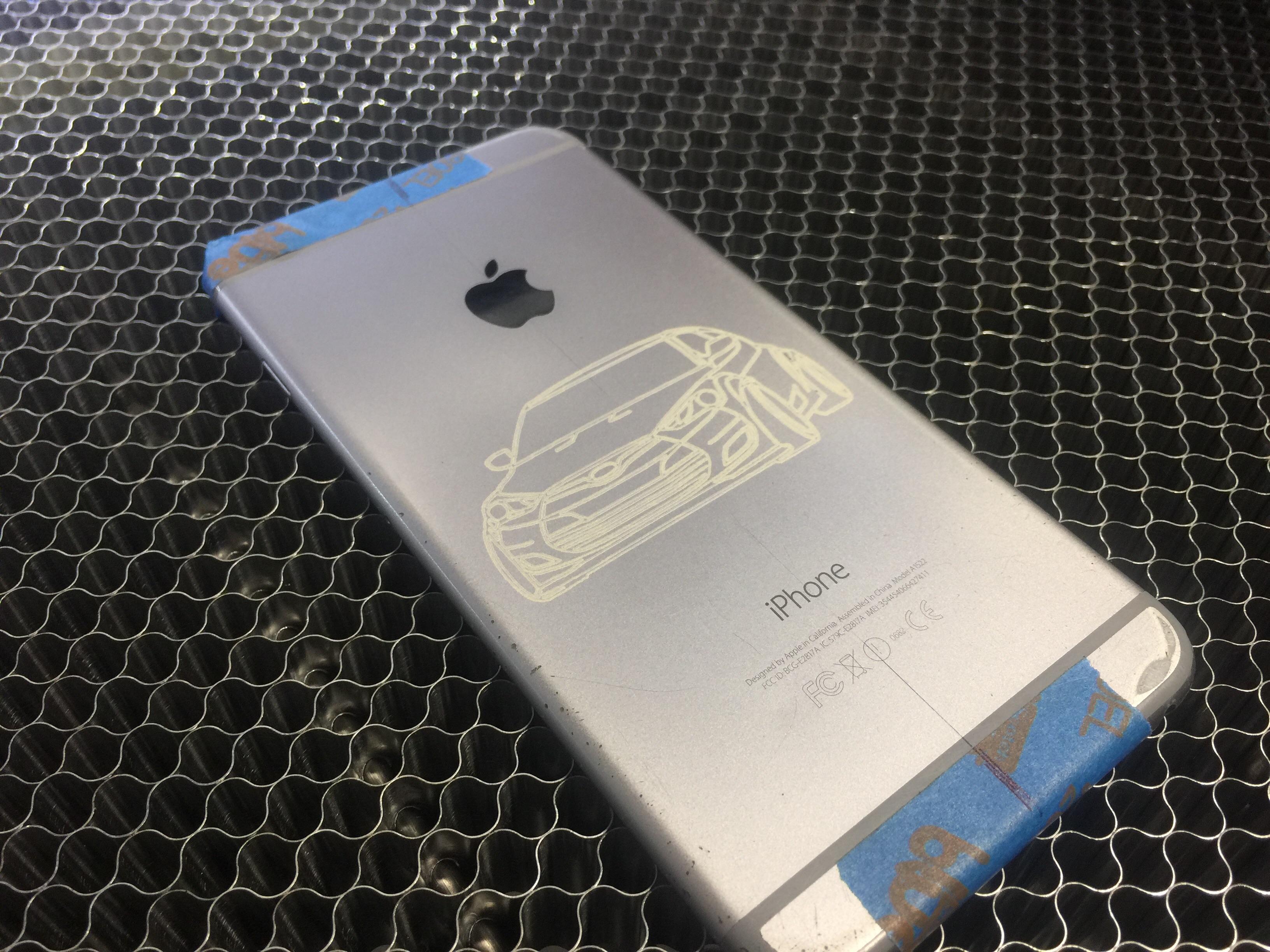Laser engraved my iPhone today r/lasercutting
