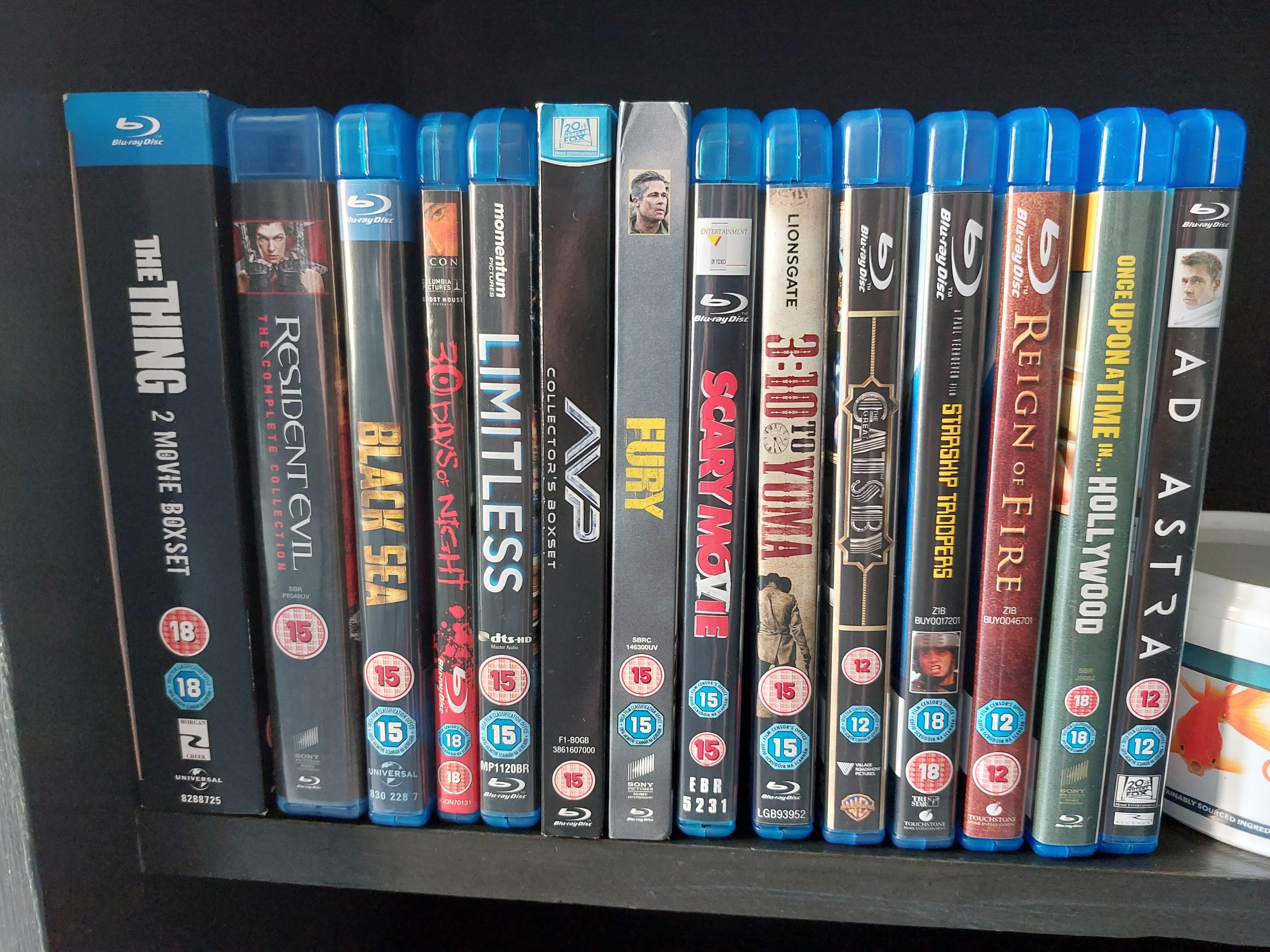just got my first bluray player (Panasonic UBP820) and these are my