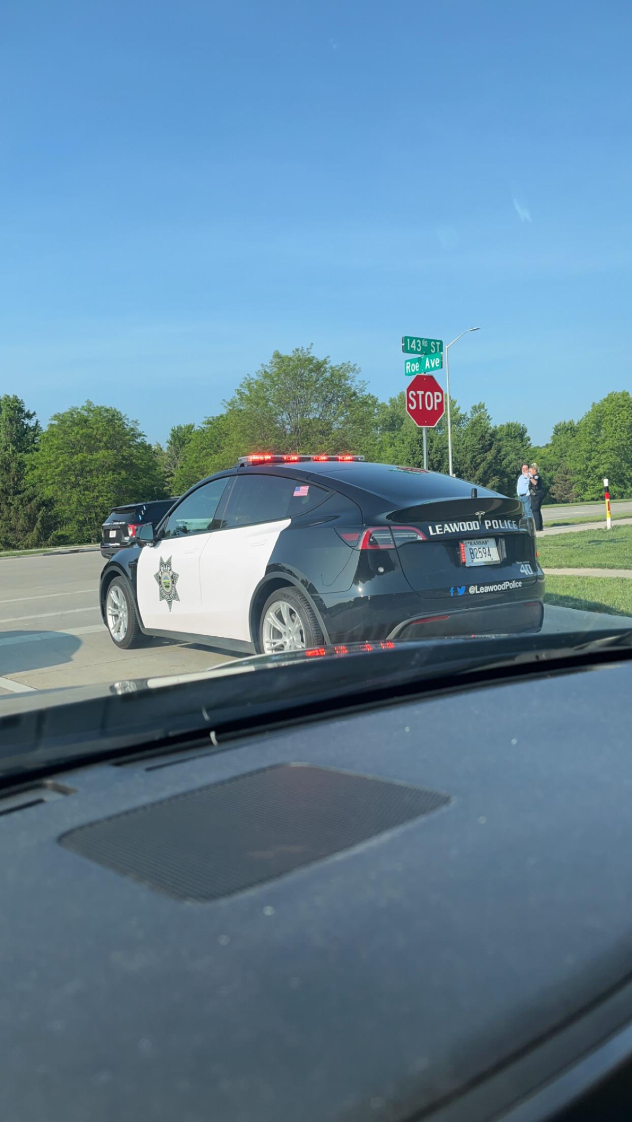 Why does Leawood have Tesla police cars? r/kansascity
