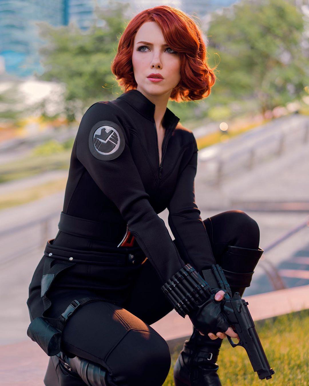 Stunning Black Widow Cosplay (Helen Stifler) r/marvelstudios