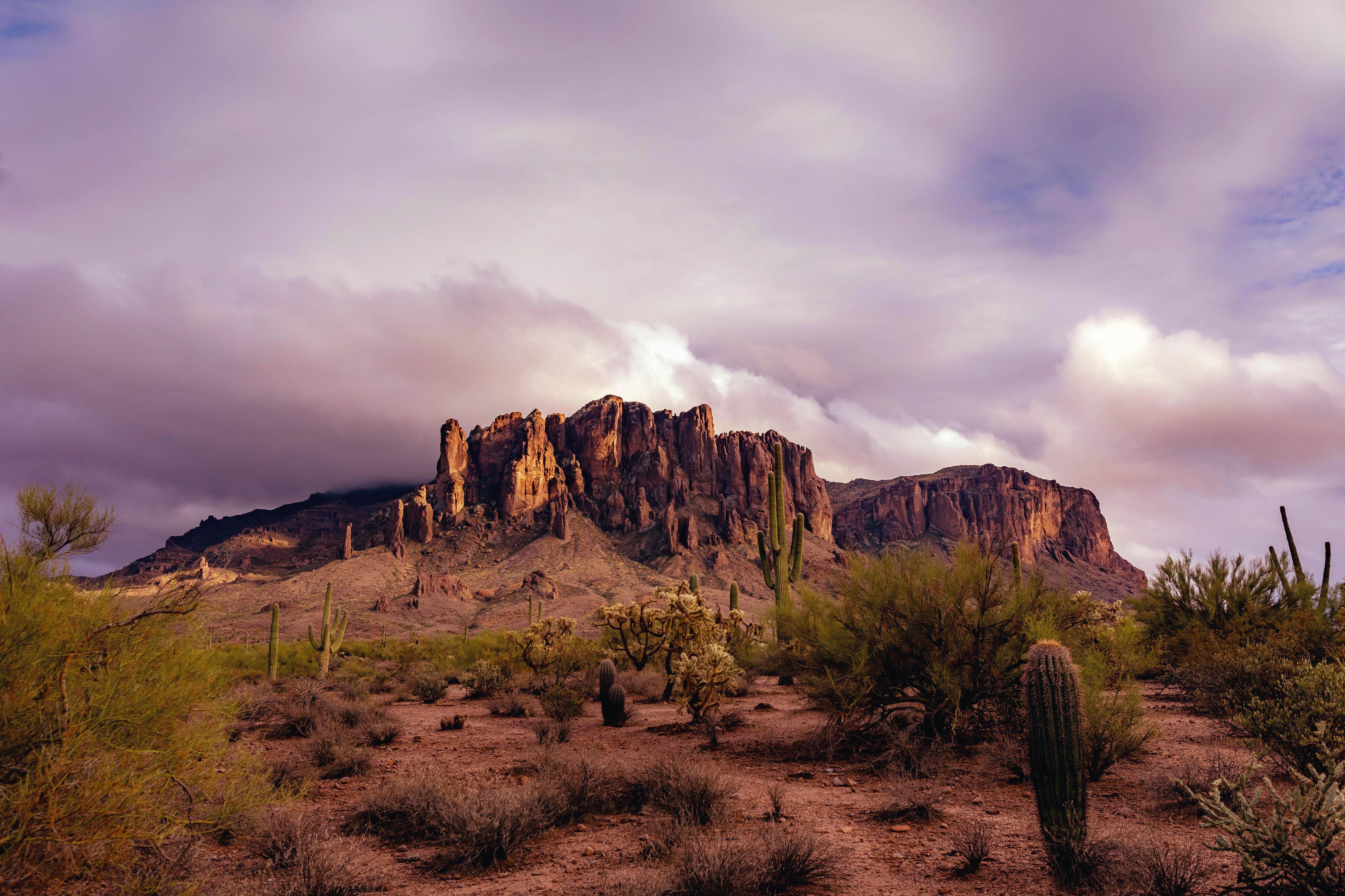 Superstition Mountains, AZ [4000x2667] [OC] r/EarthPorn