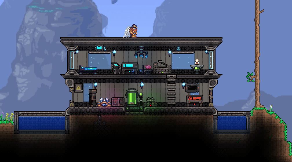 This lab build in calamity mod r/Terraria