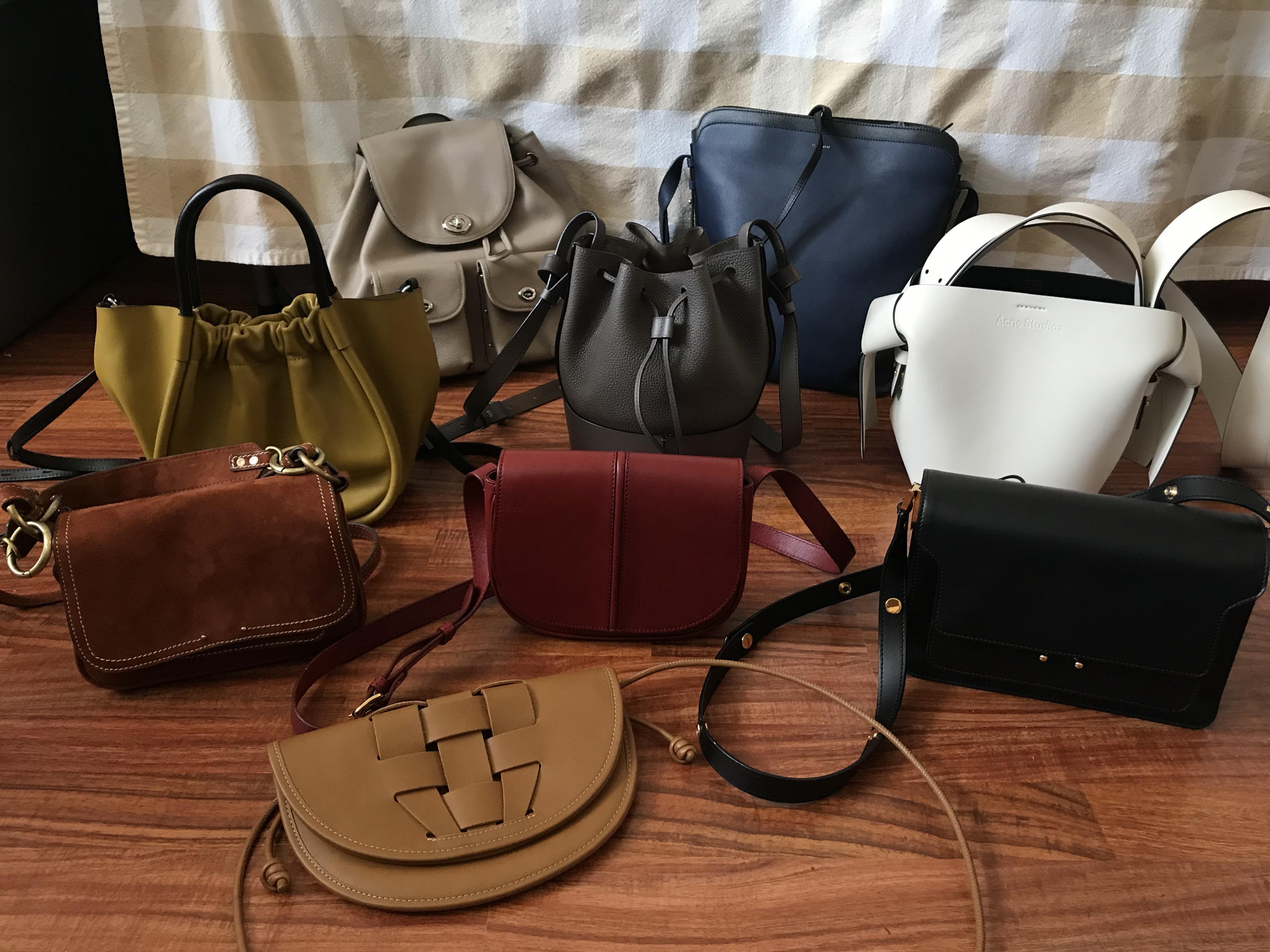 Sort of minimal collection r/handbags