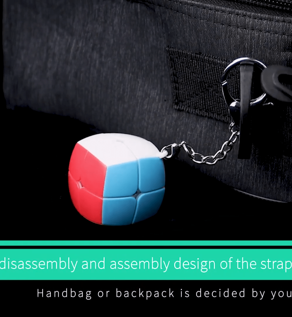 Qiyi pillowed 2x2 keychain teased r/Cubers