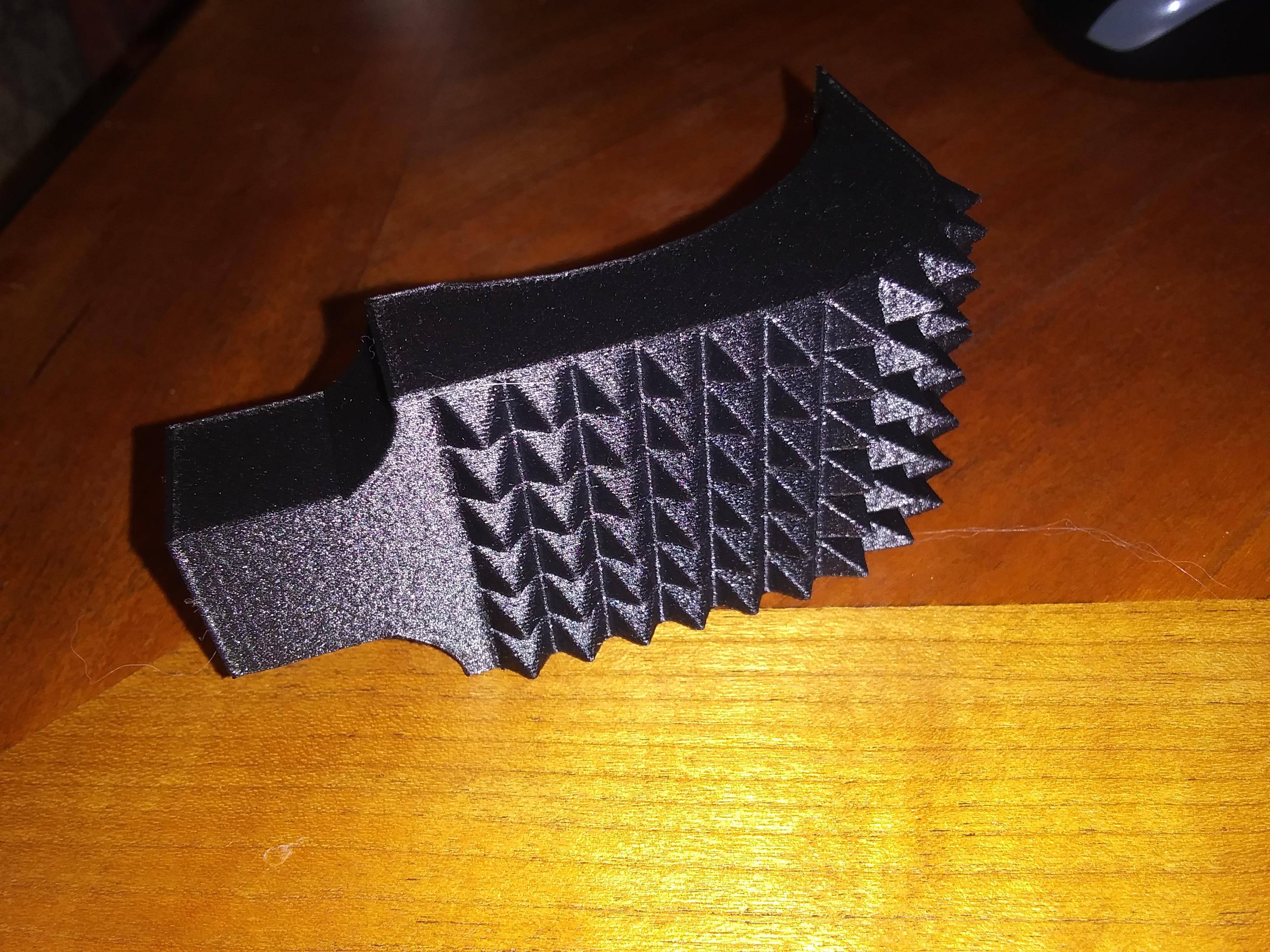 My Prusa MK3S made me the perfect carbon fiber reinforced nylon back