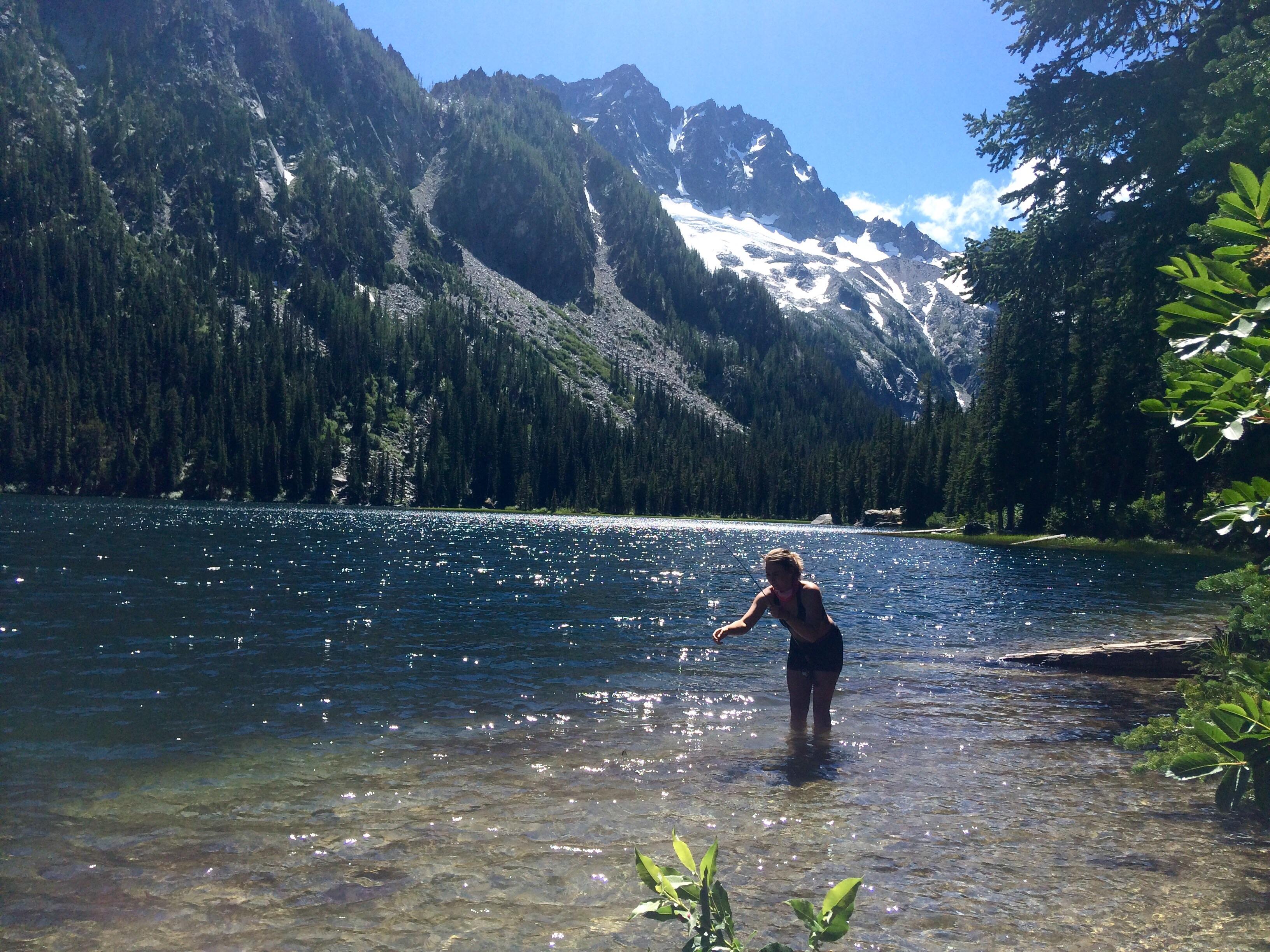 fishing for cutts in the alpine lakes wilderness (WA) r/Fishing