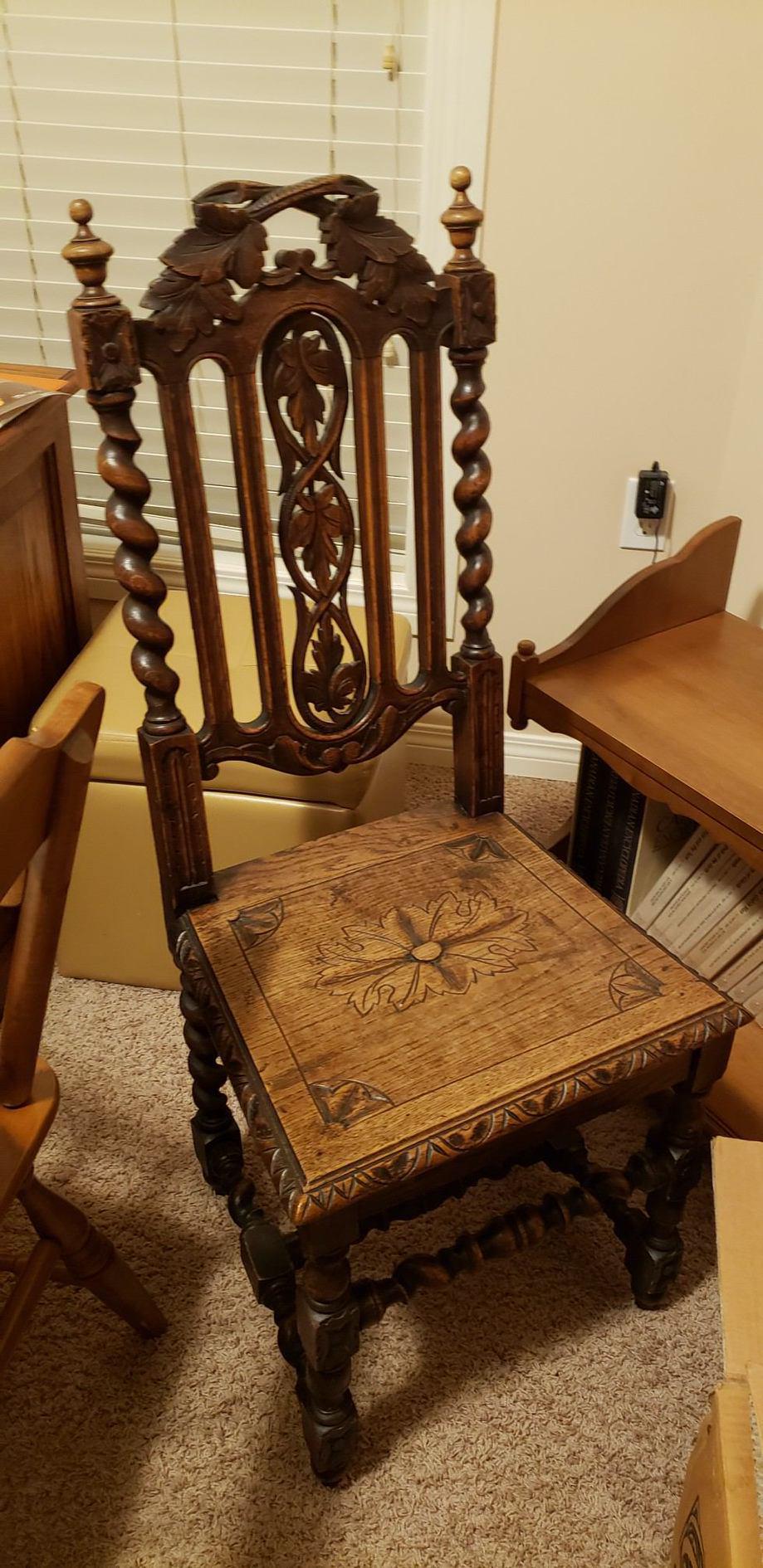 Birthing chair?My grandmother gave this chair to my mom and said it was