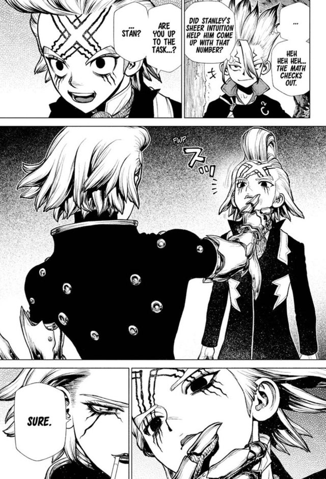 Xeno and Stanley's relationship. r/DrStone