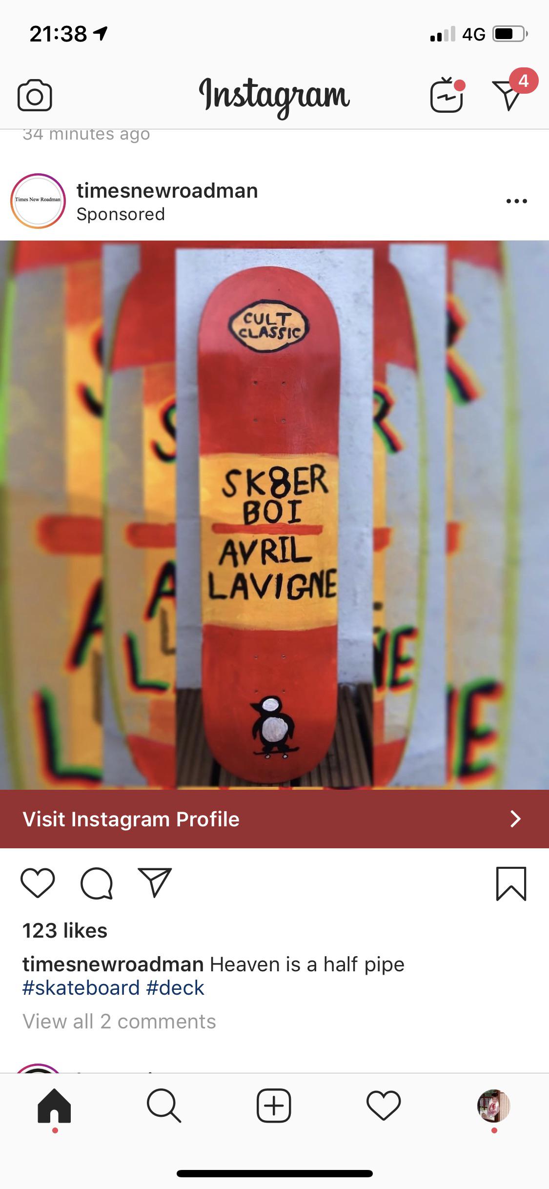 This skateboard “art” I found on Instagram r/delusionalartists