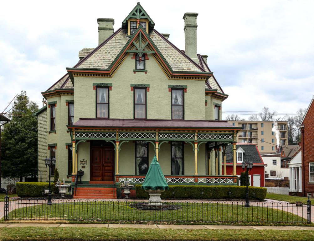 This historic home in Downtown Parkersburg, West Virginia r