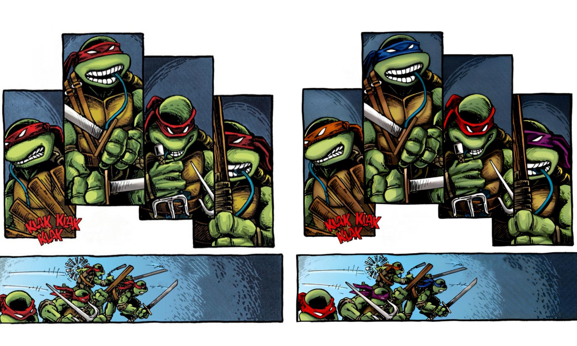 Do you prefer the Turtles' masks all one color, multicolored, or do you