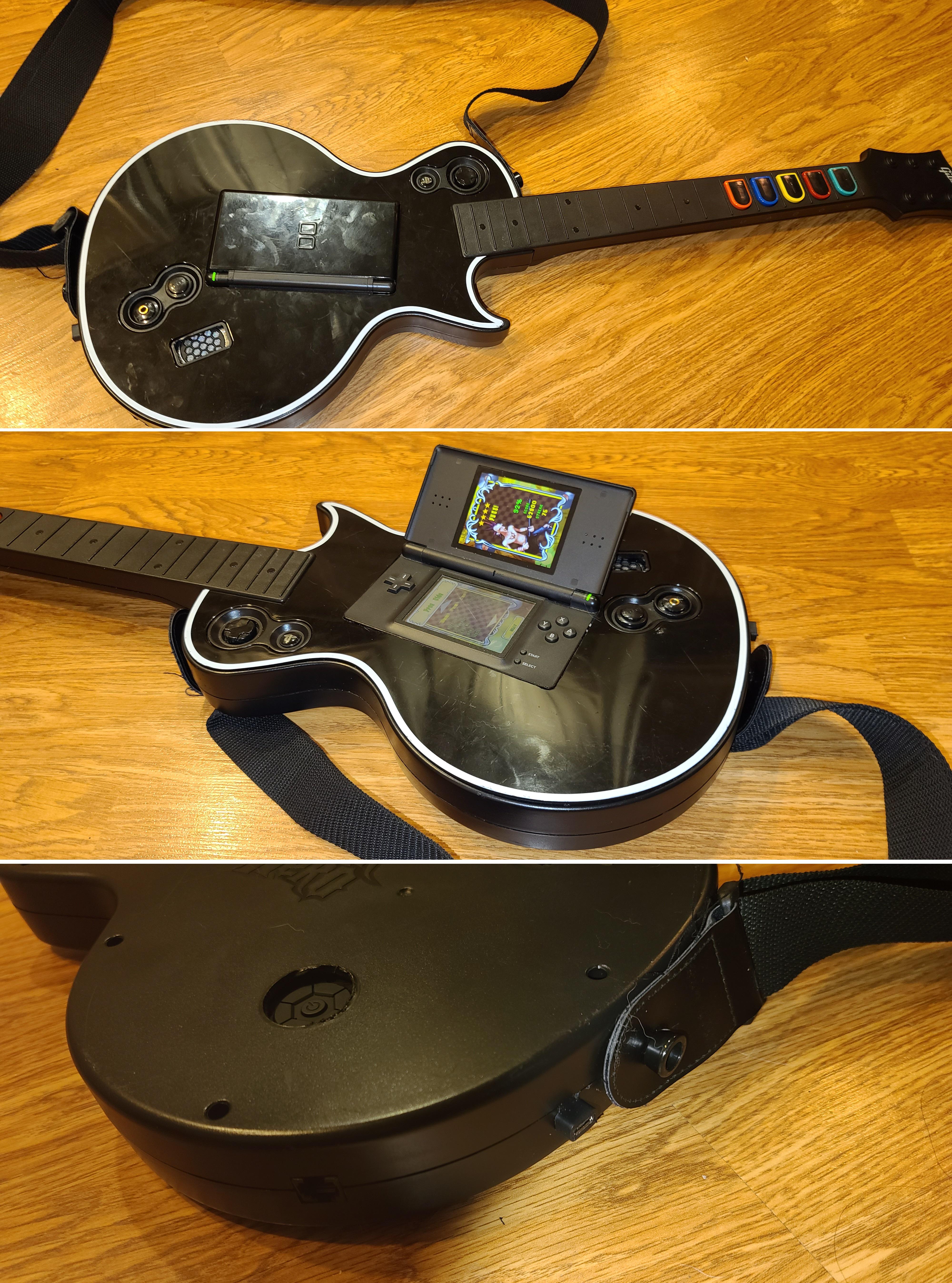 Nintendo DS Lite Guitar Hero Mod r/nds