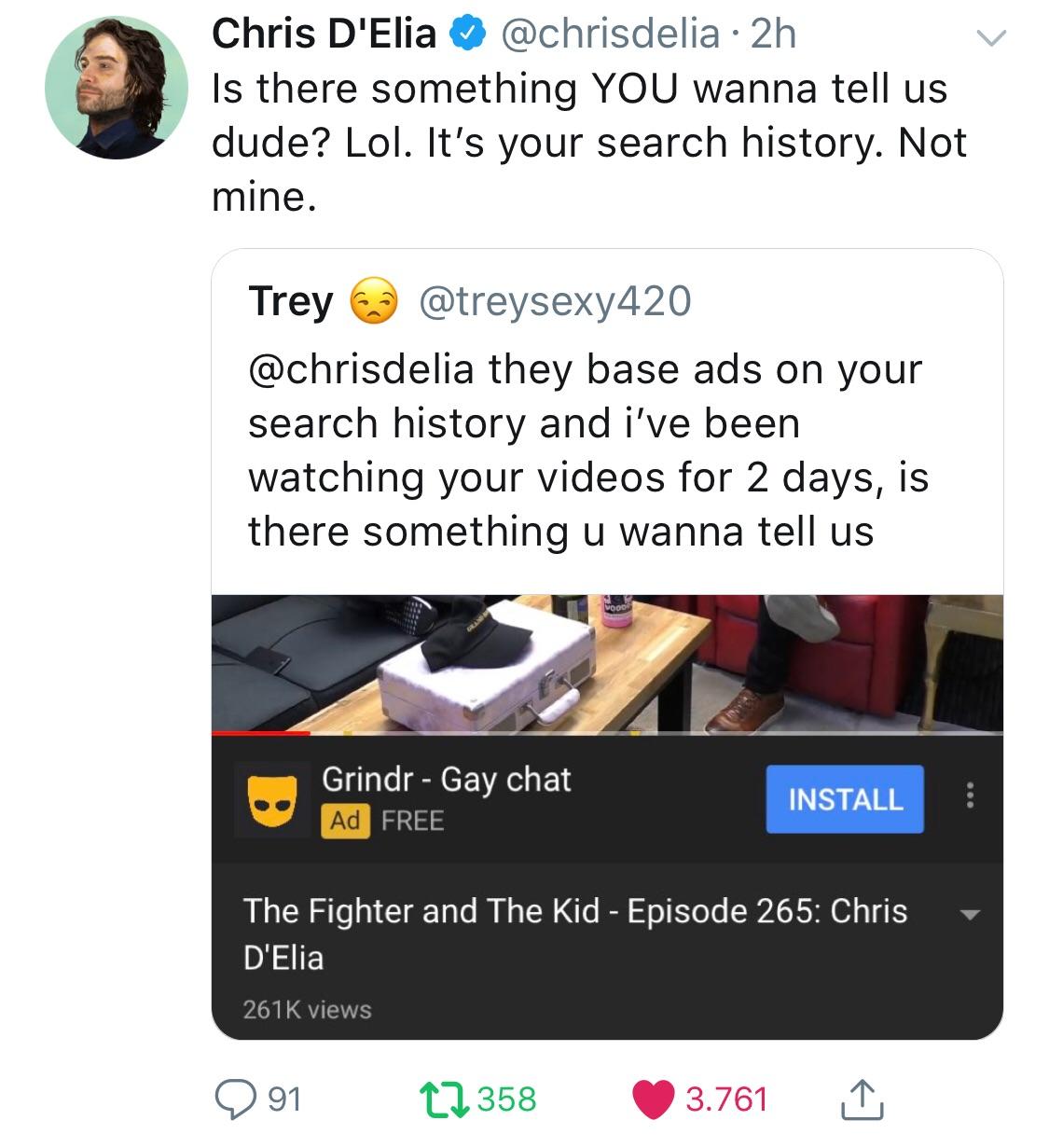 Chris D’Elia does it again JoeRogan