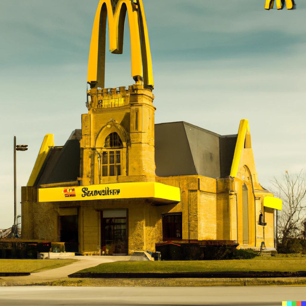 “McDonalds Church” r/dalle2