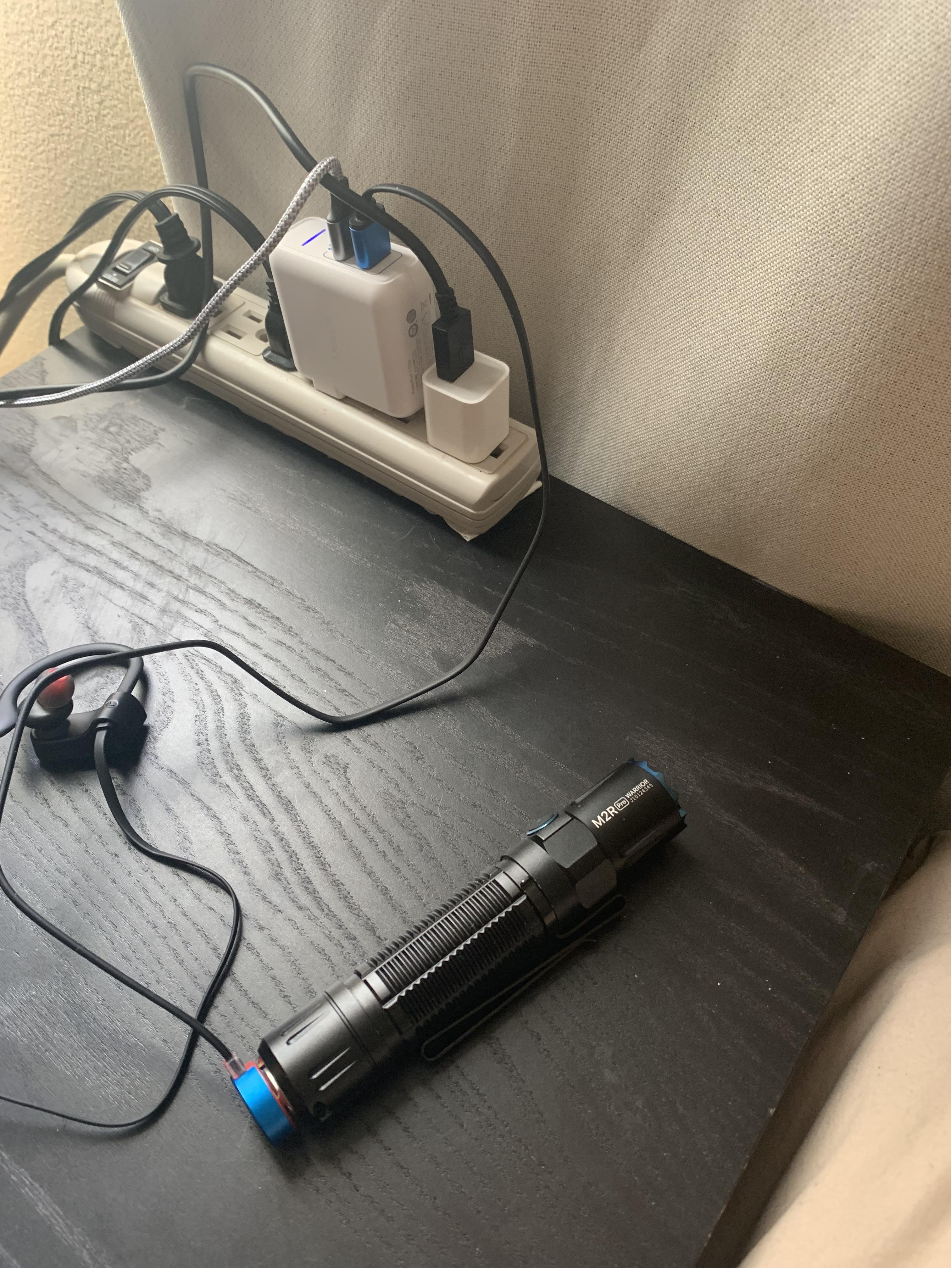 Added something sweet to my nightstand r/flashlight