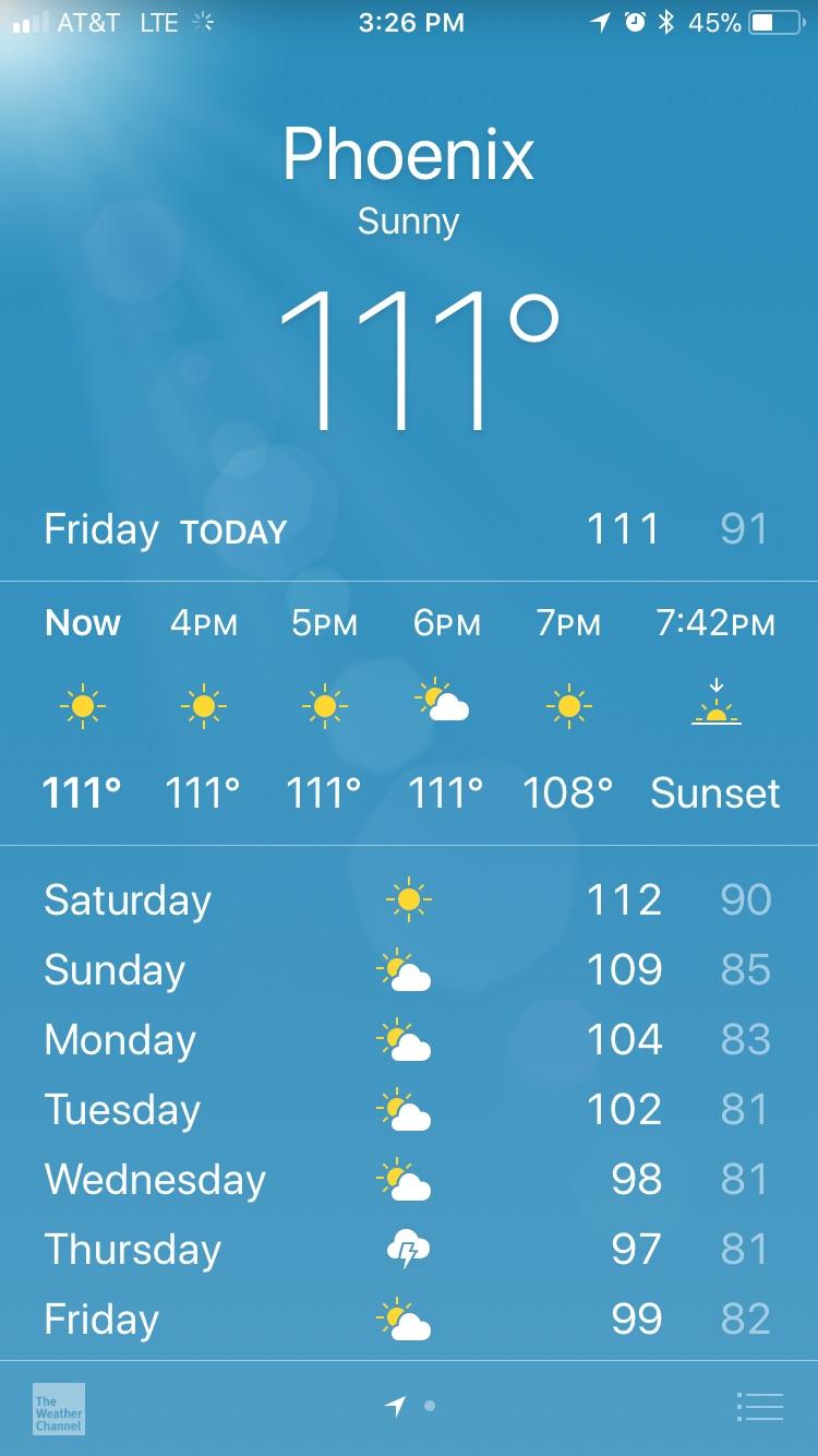 Meanwhile, in Phoenix... r/weather