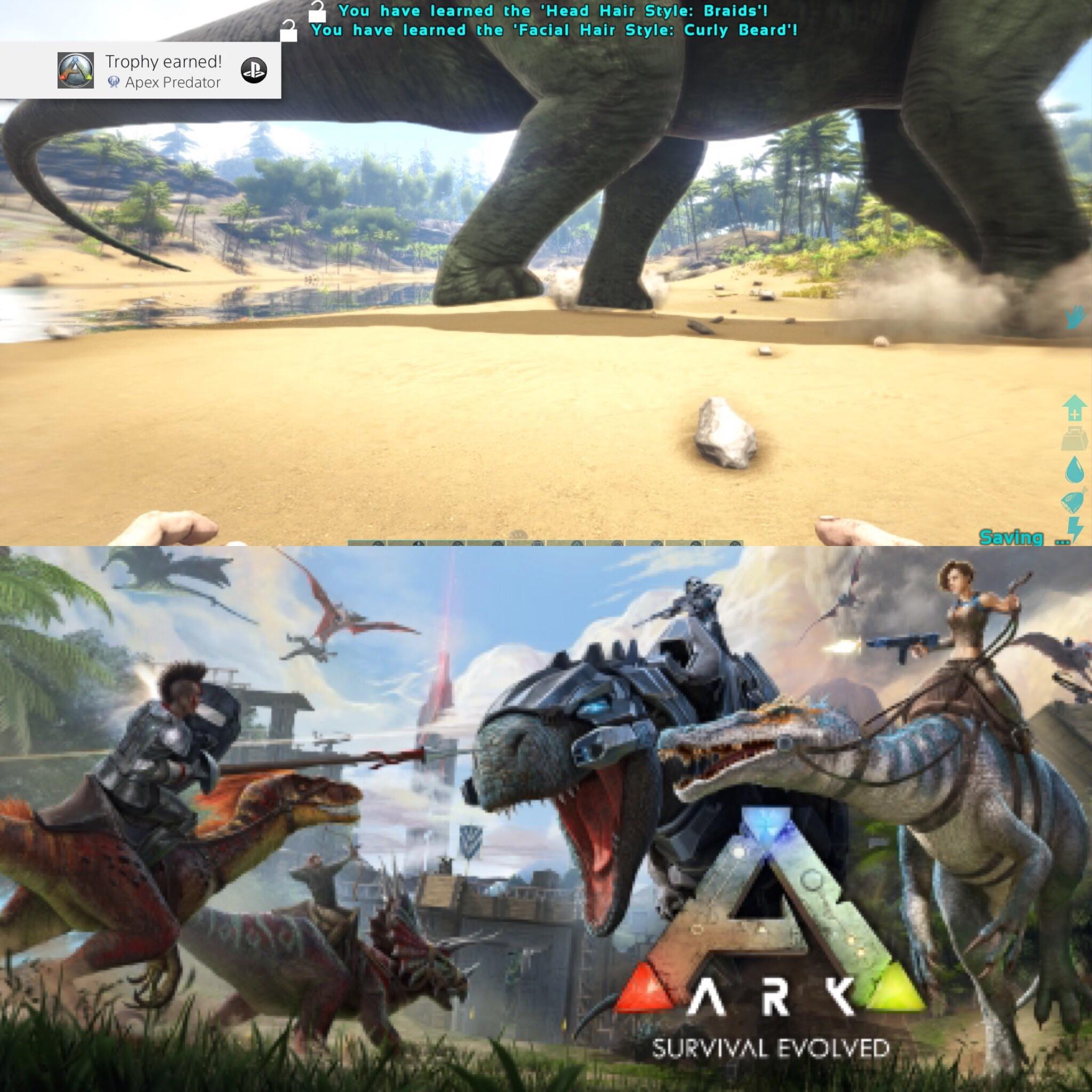 [Ark Survival Evolved] Platinum 22! Fun game, but if you hate typing for long periods this is