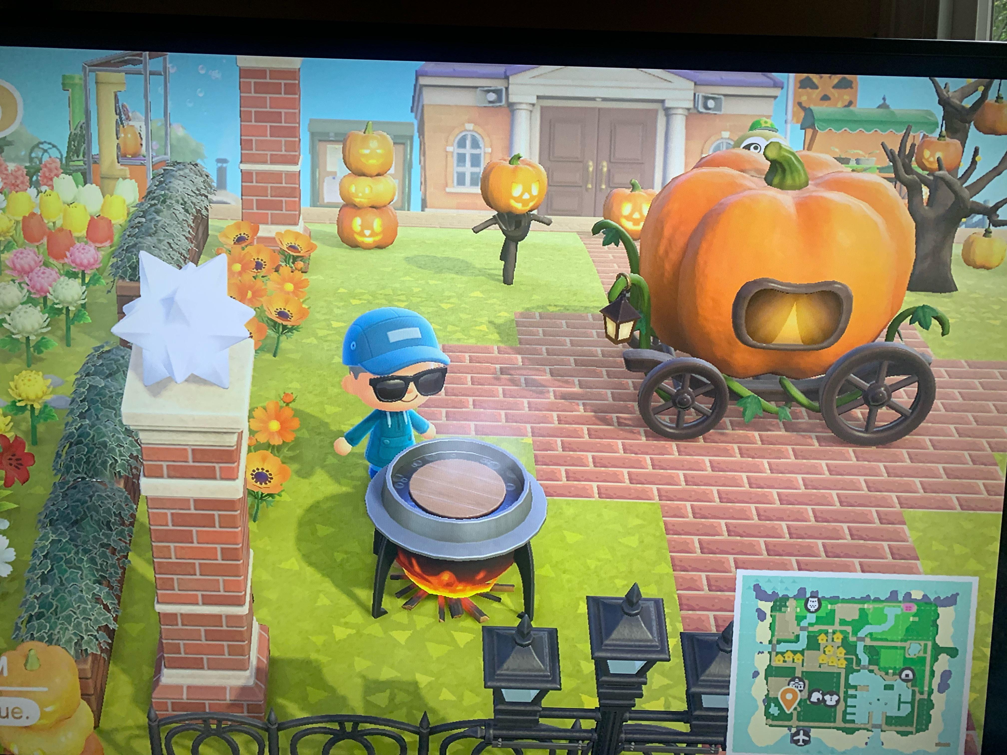 Is there any way to place something on the rotating platform of the