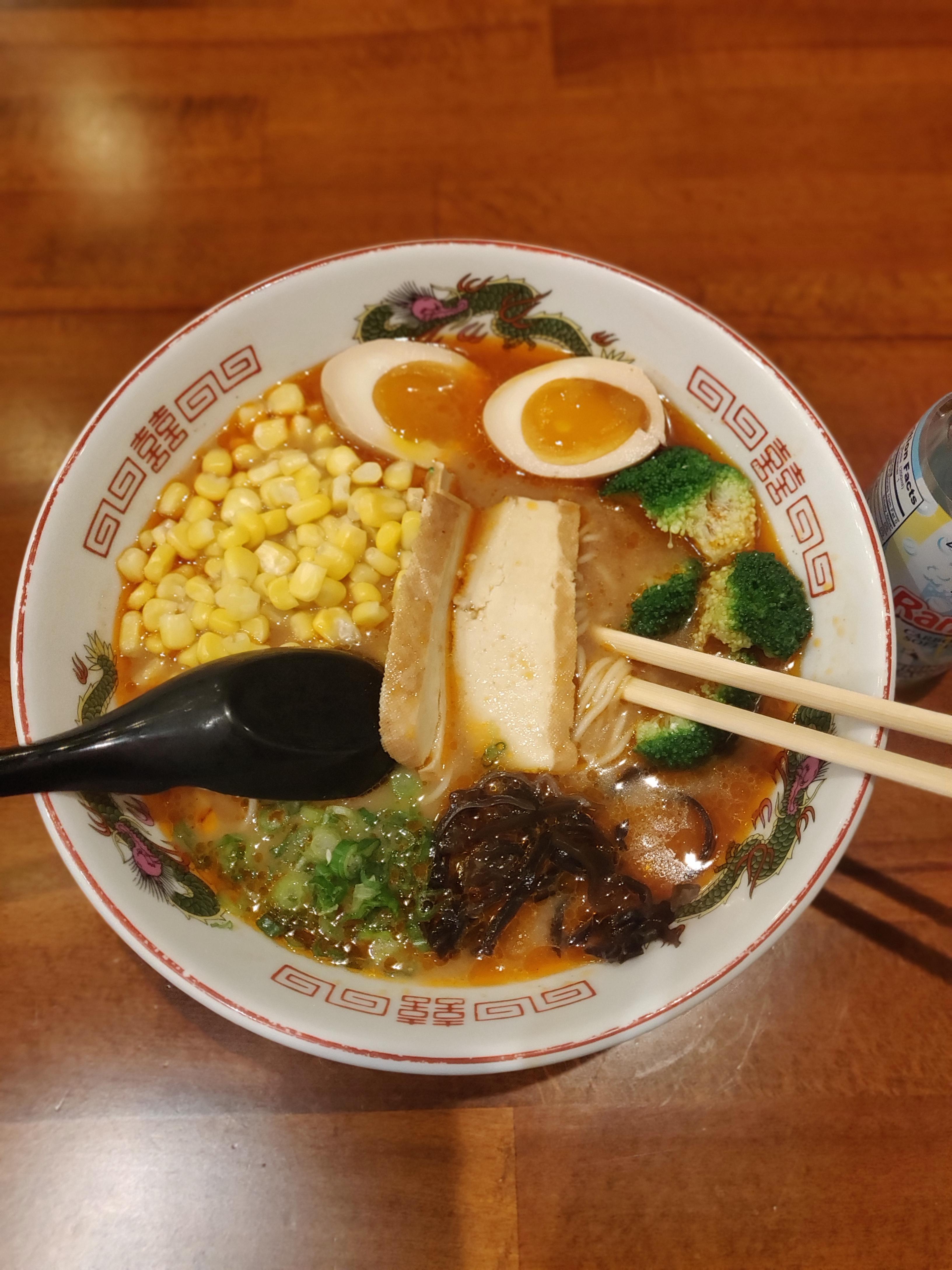 Spicy miso vegetarian. Yataku ramen, Edison,NJ. r/ramen