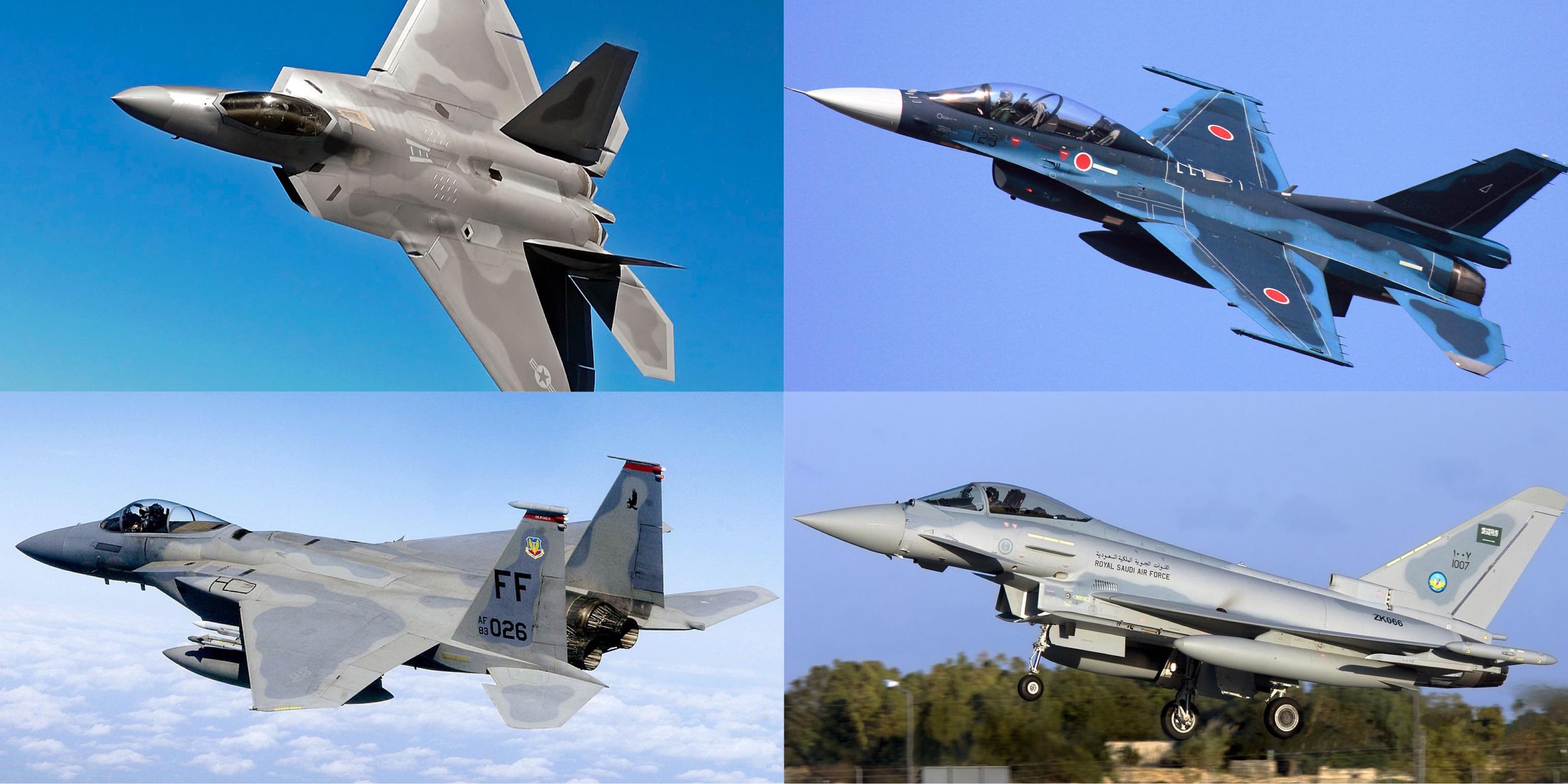 What‘s up with those patchy liveries on so many fighter aircraft? Does