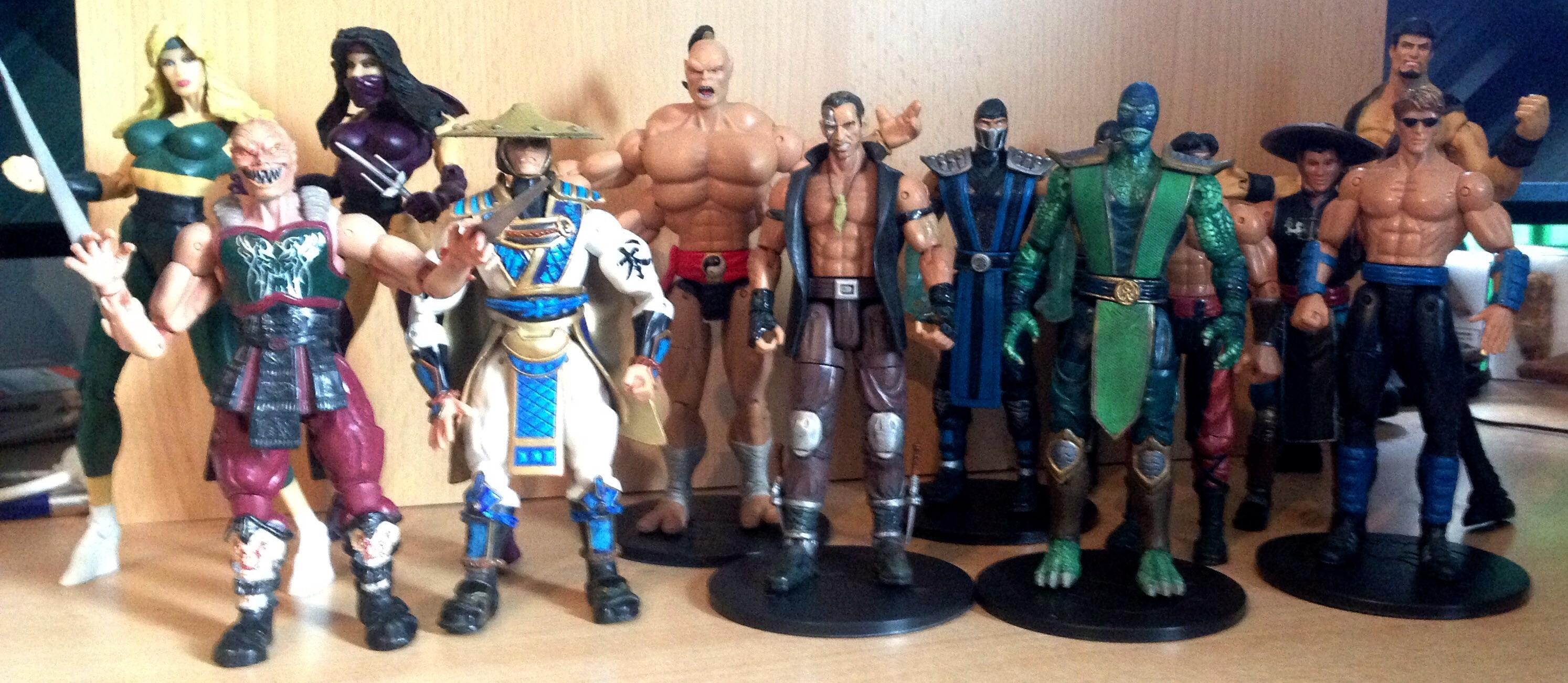 I found my old MK action figures during a clean out! : r/MortalKombat