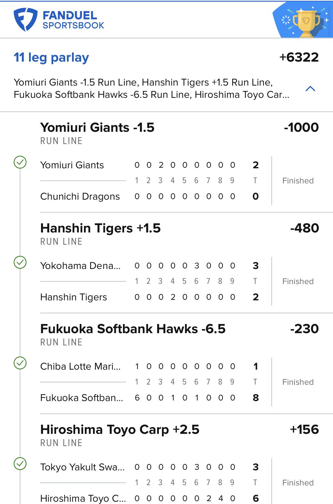 Korean Baseball ⚾️ r/fanduel