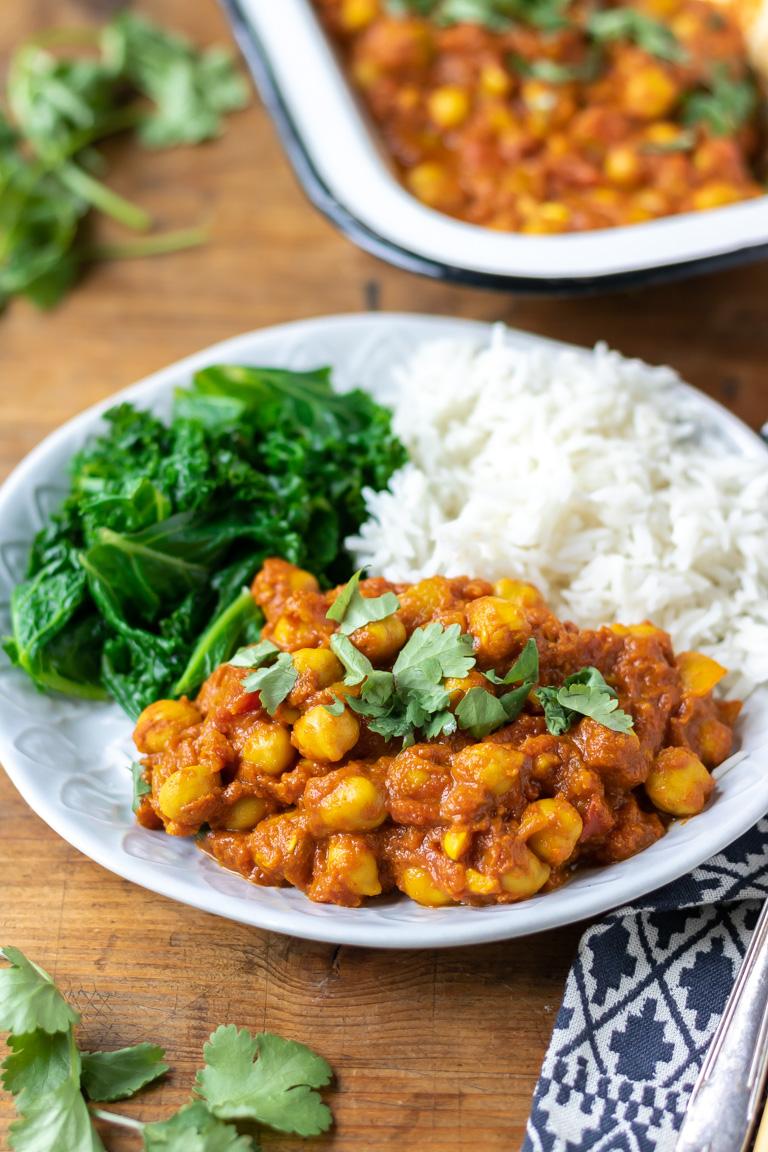 Easy Chickpea Curry r/veganrecipes