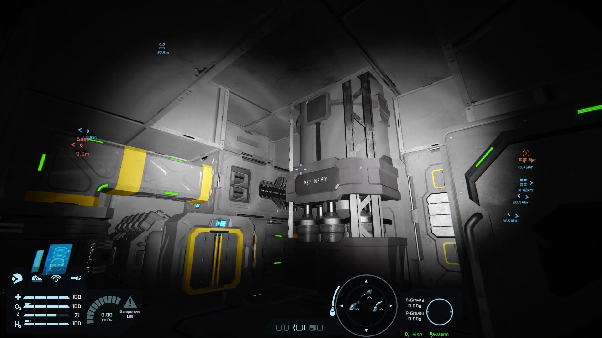 My first airtight asteroid base! r/spaceengineers