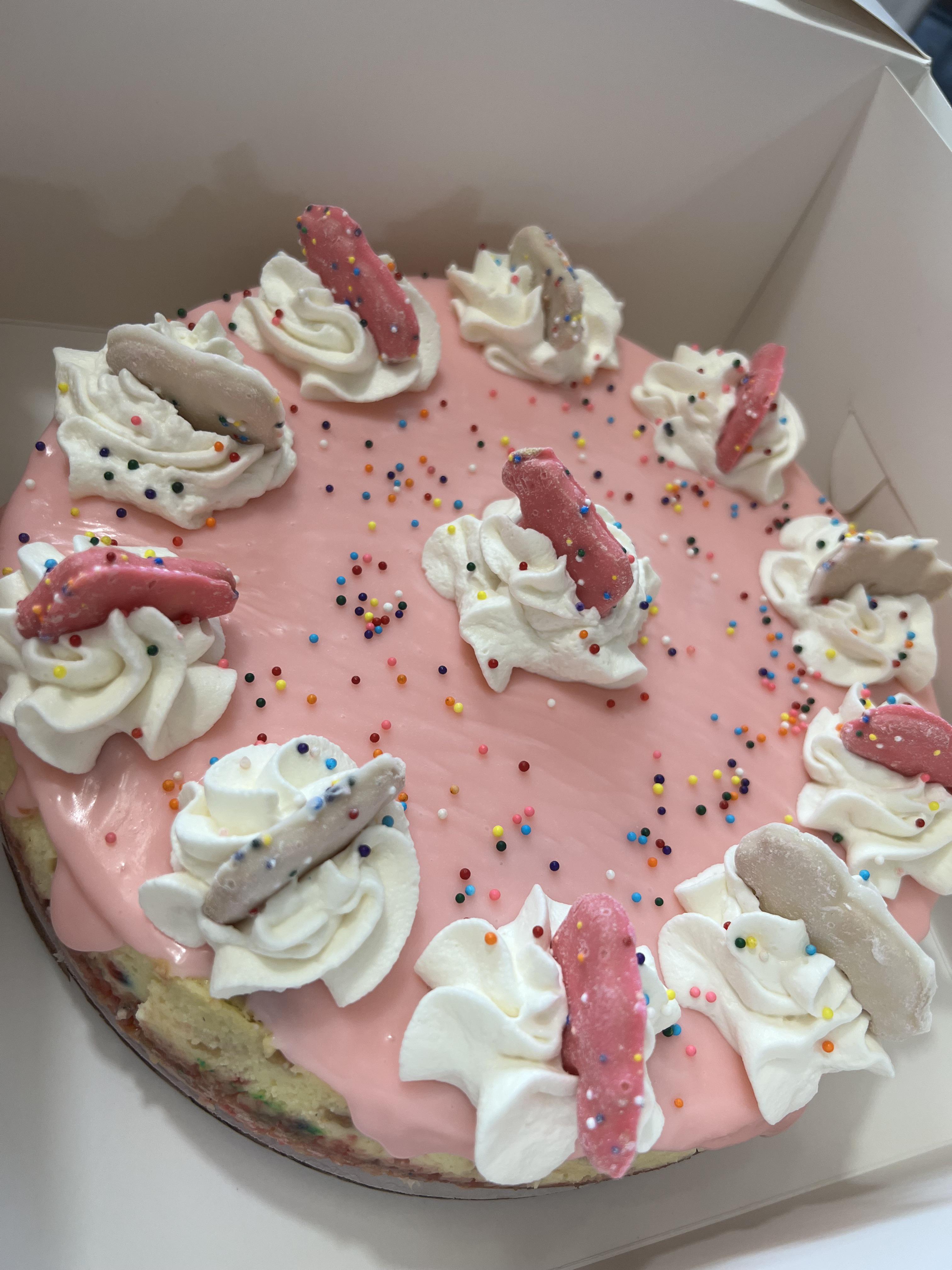 Frosted animal cookie cheesecake r/cheesecake